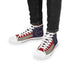 Betsy Ross Flag Men's High Top Sneakers