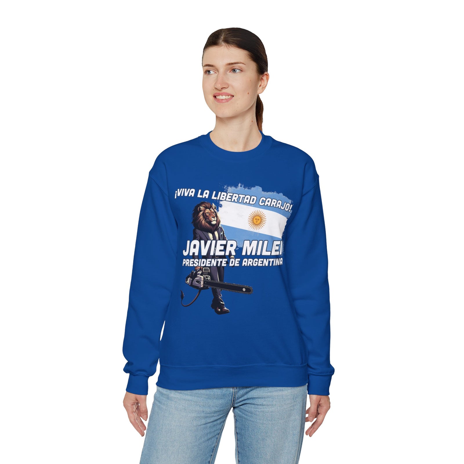 Viva La Libertad Carajo - Javier Milei for President Sweatshirt