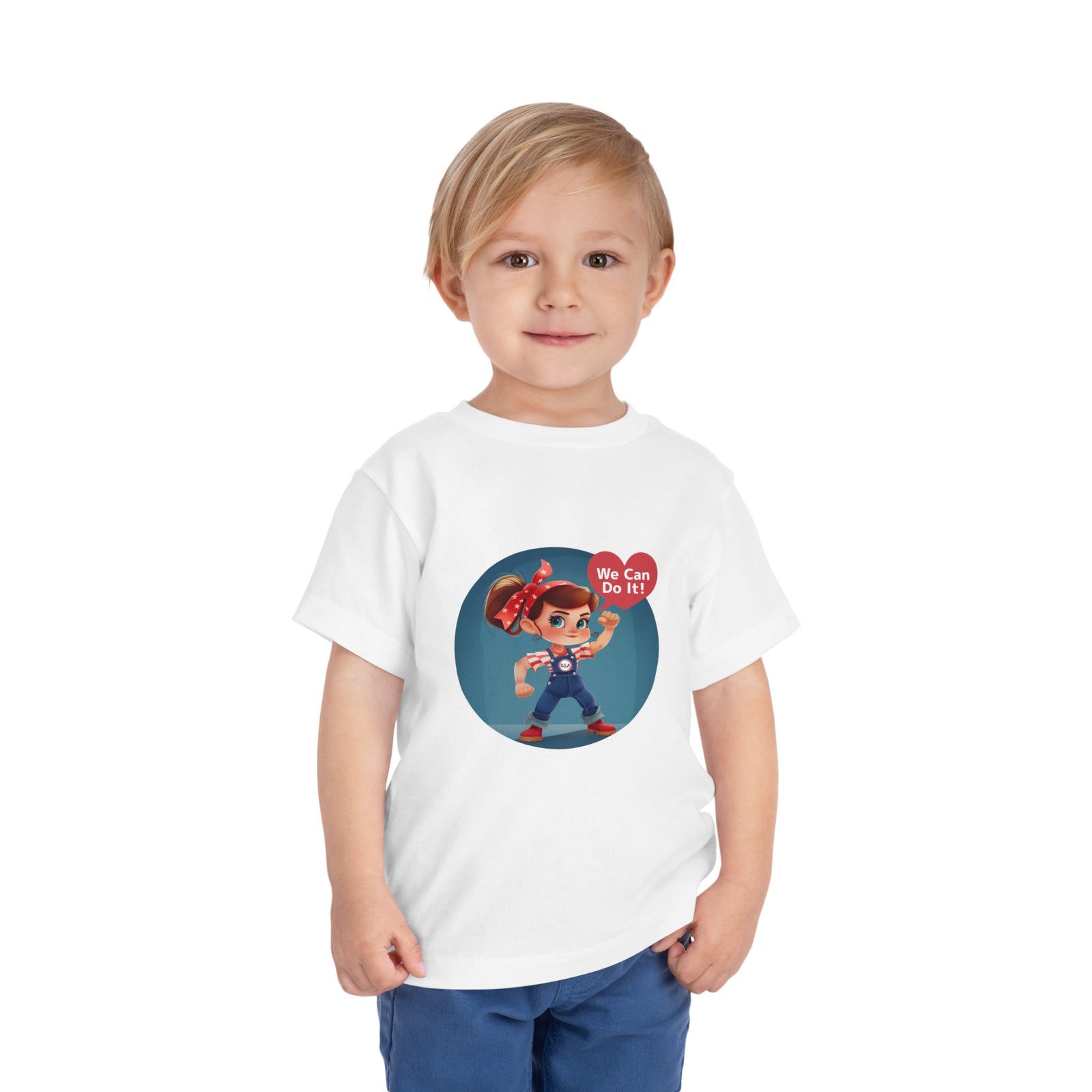 Rosie The Riveter Toddler Tee