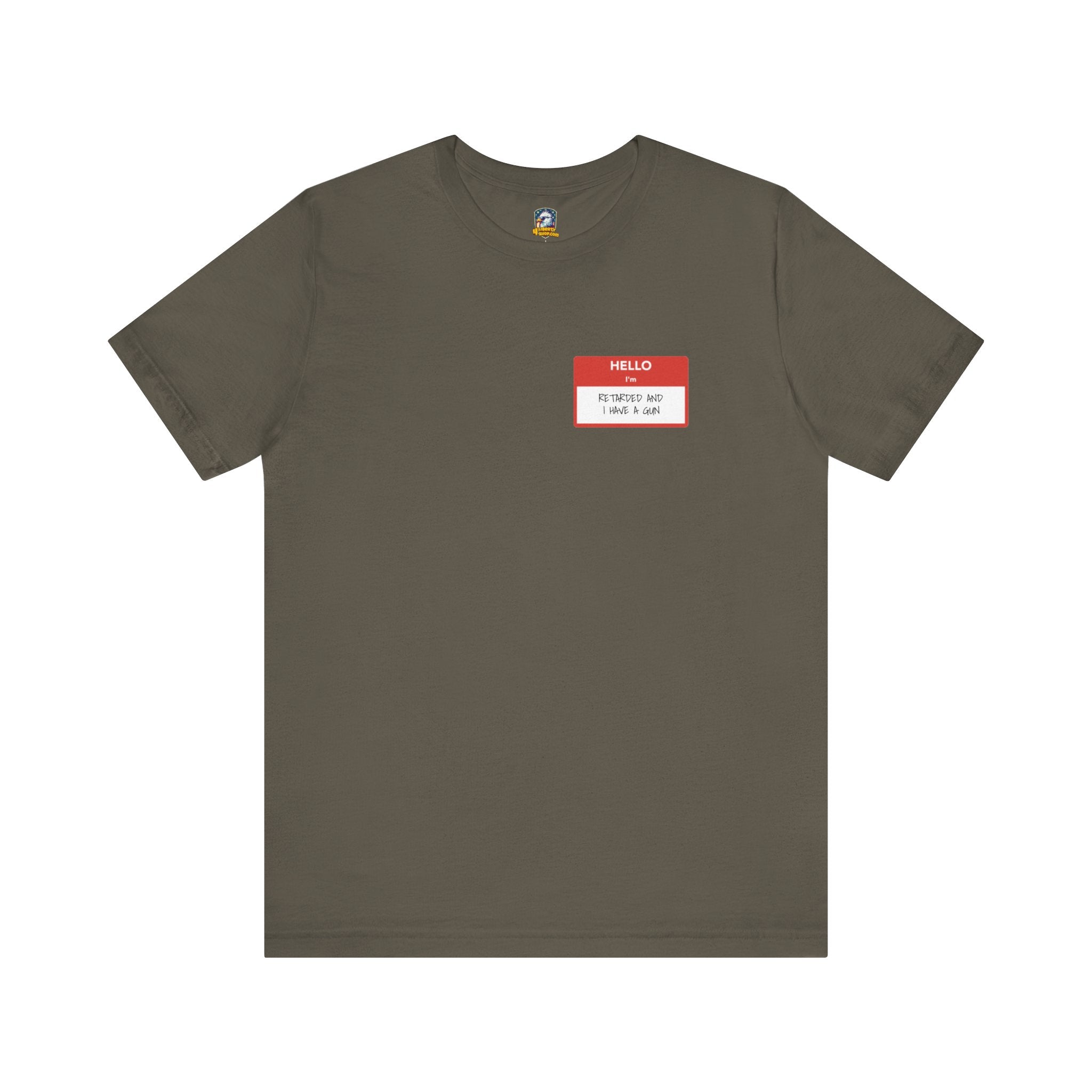 Walton & Johnson: Hello, I'm Retarded & I Have A Gun T-Shirt