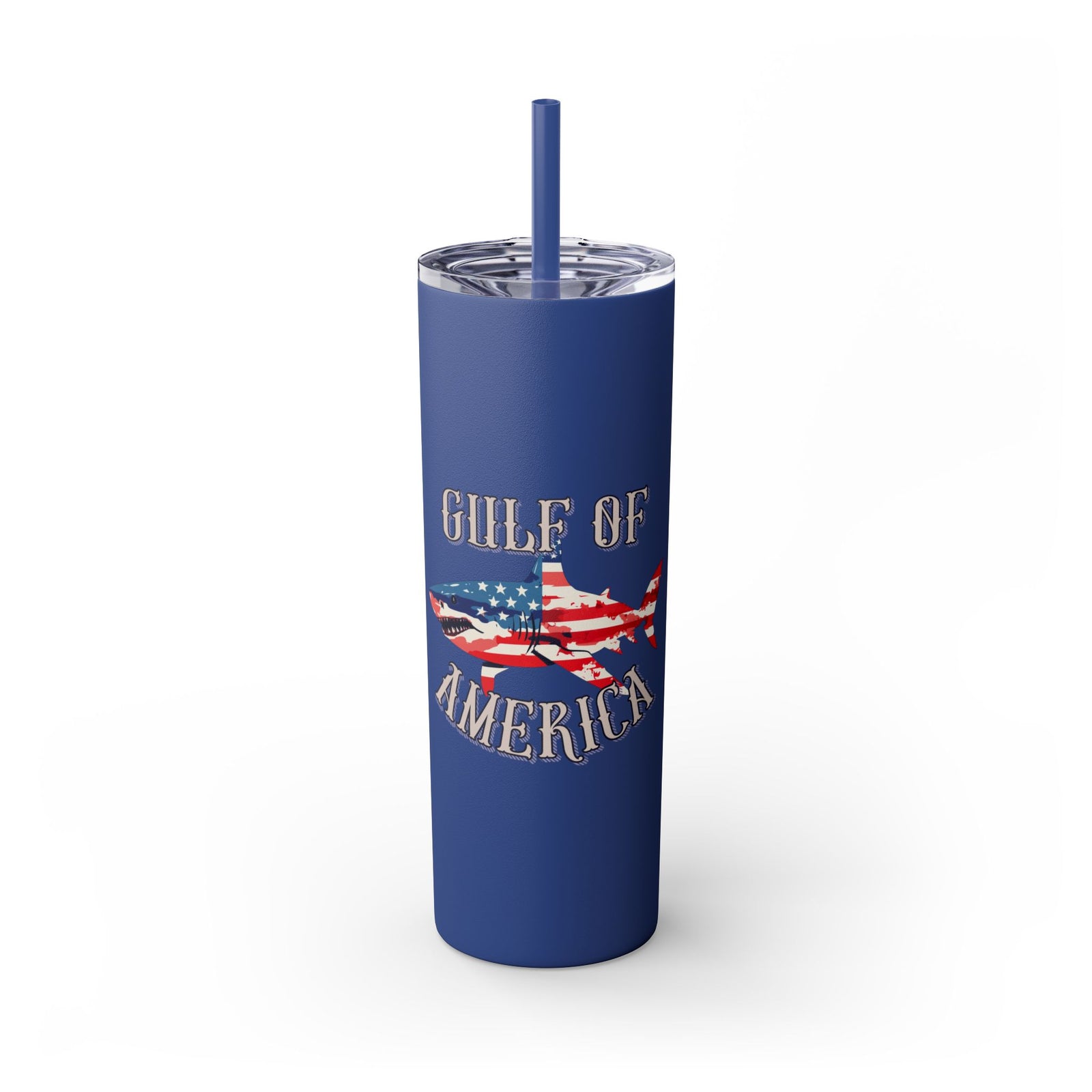 Liberty Tonight: Gulf of America Shark Tumbler, 20oz