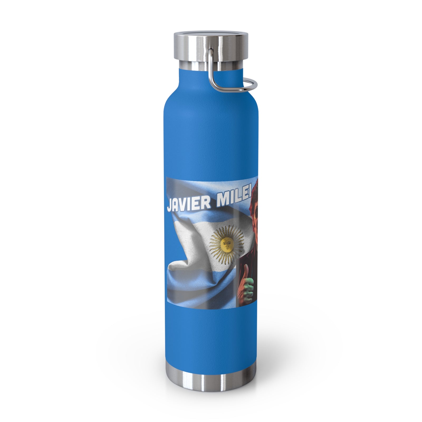 Javier Milei Copper Vacuum Insulated Bottle, 22oz