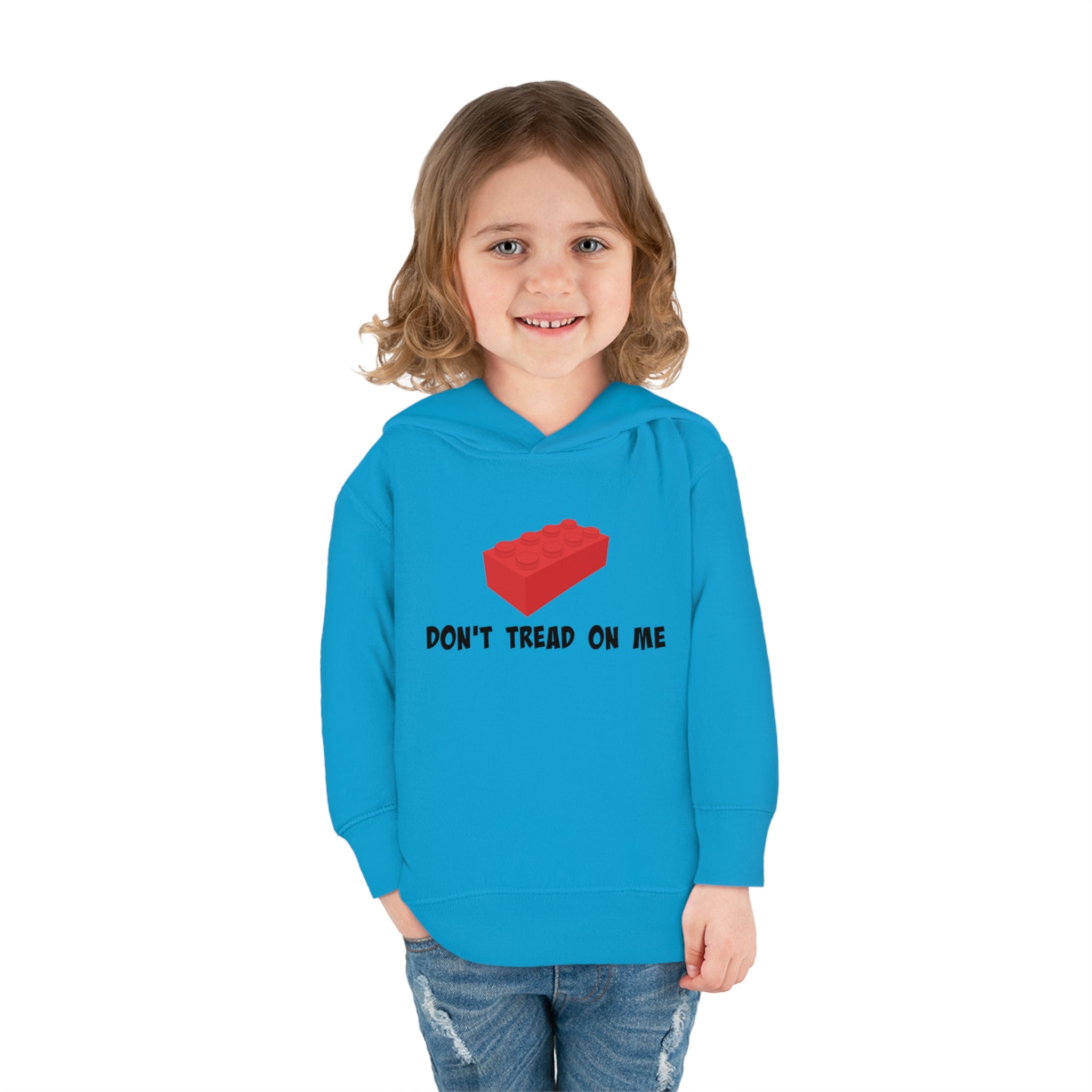 Don't Tread On Me Lego Toddler Pullover Fleece Hoodie