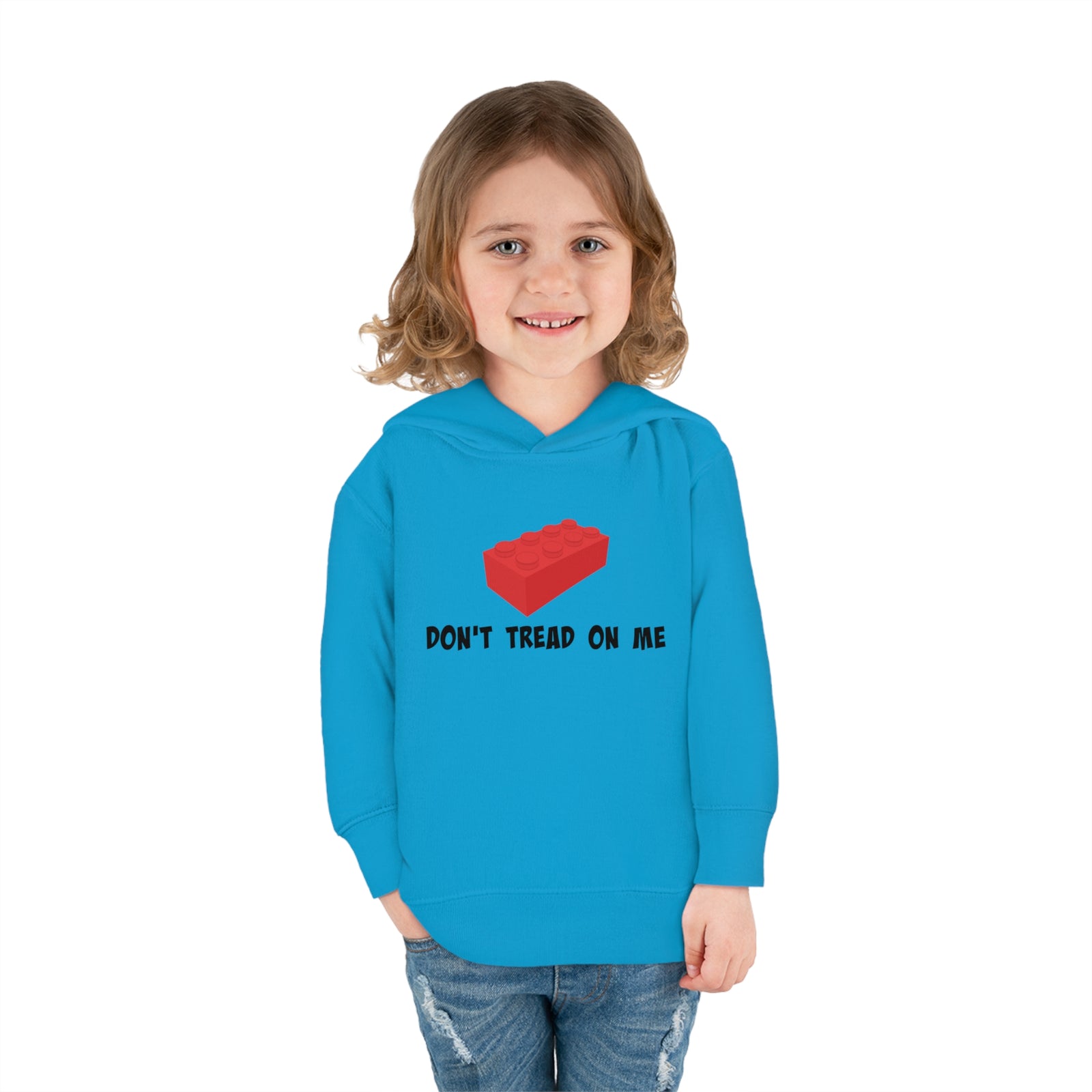 Don't Tread On Me Lego Toddler Pullover Fleece Hoodie