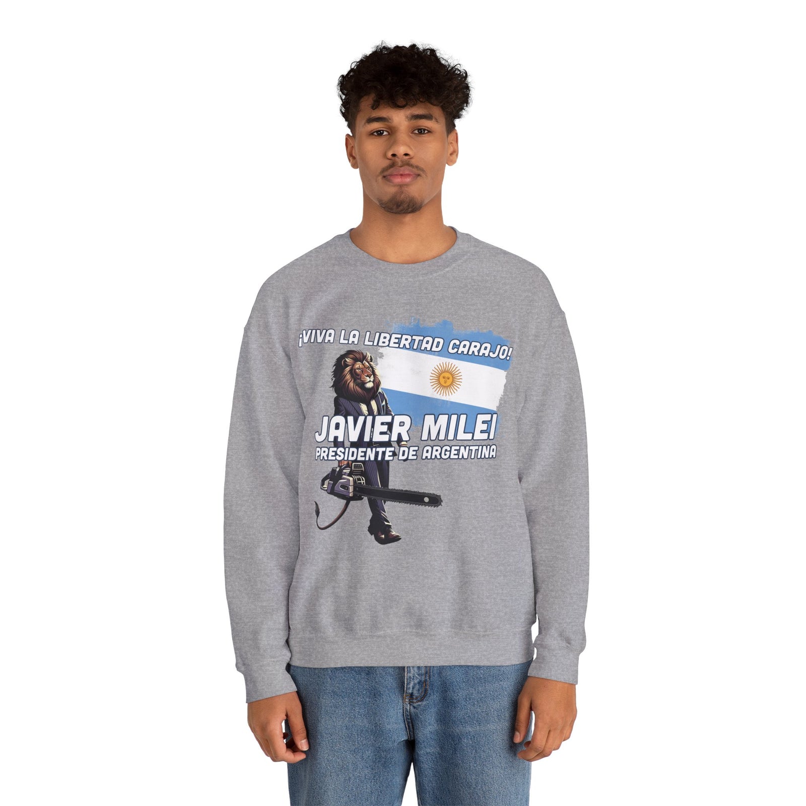 Viva La Libertad Carajo - Javier Milei for President Sweatshirt