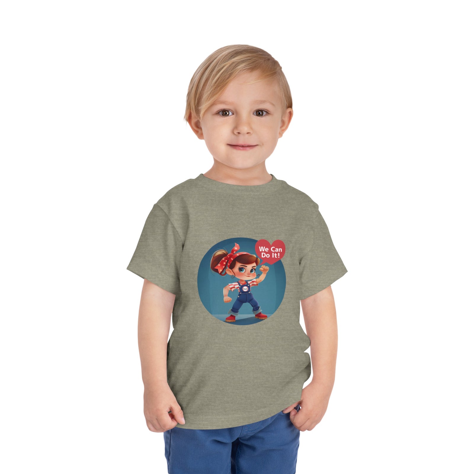 Rosie The Riveter Toddler Tee