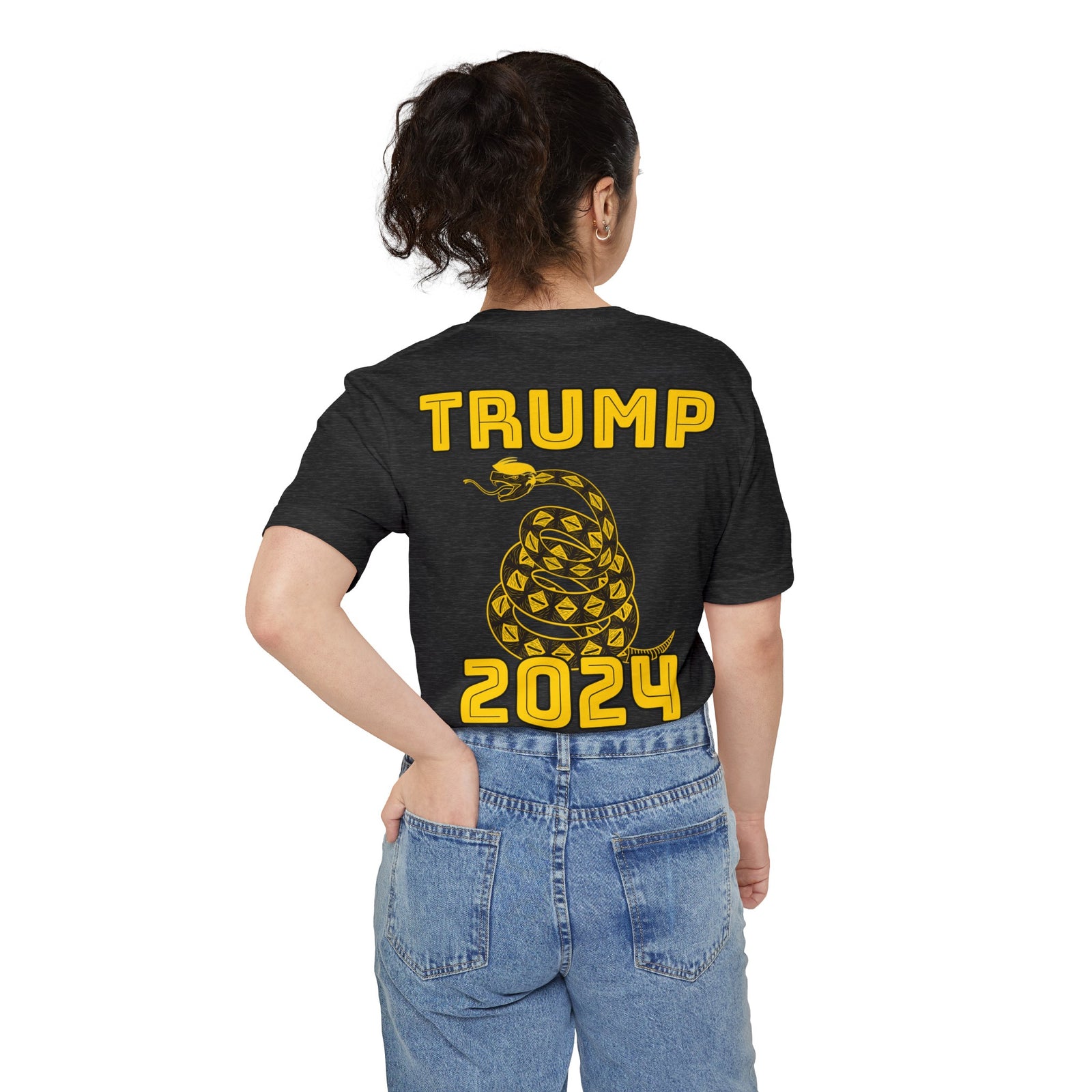 Gadsden Trump 2024 Pocket T-Shirt
