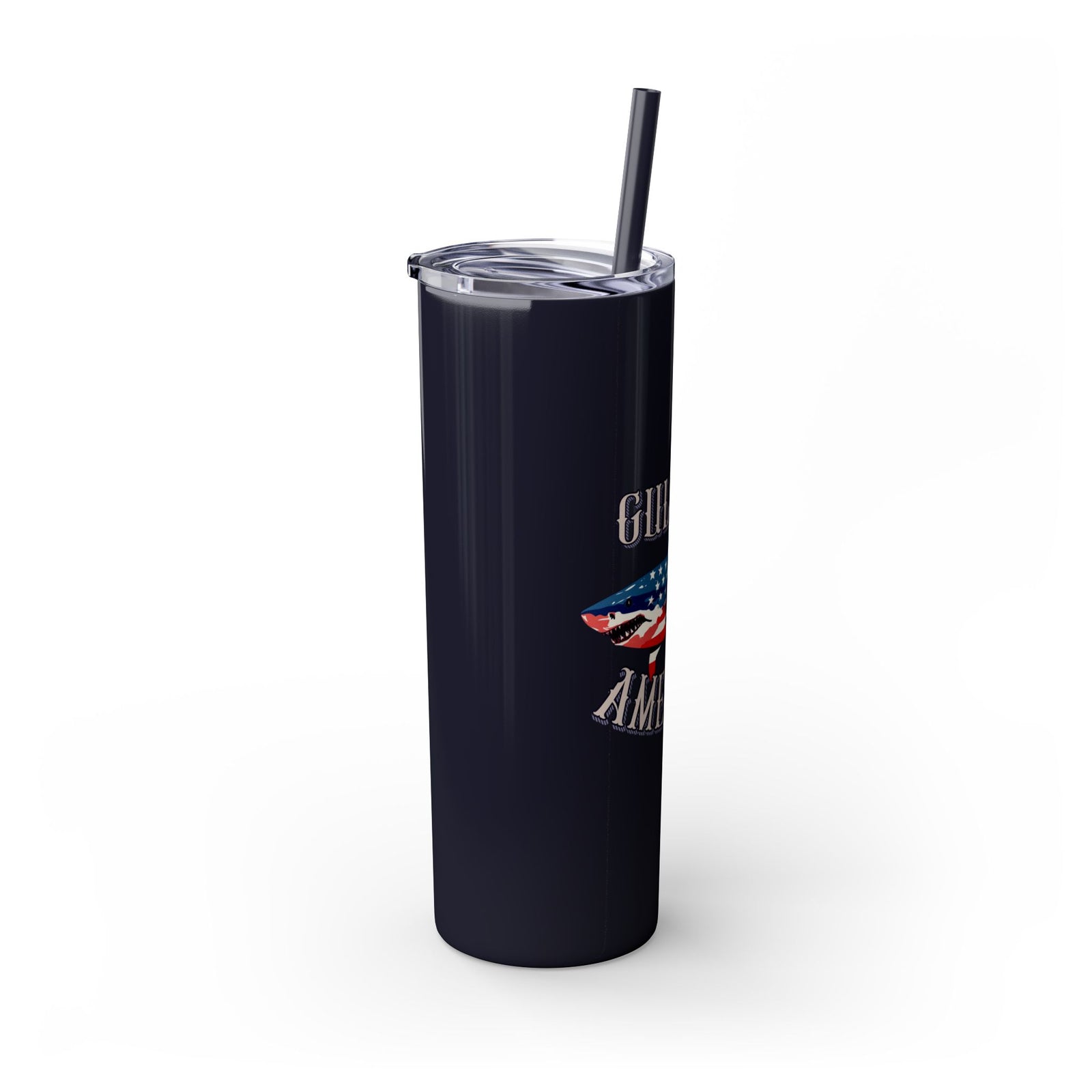 Walton & Johnson: Gulf of America Shark Tumbler, 20oz