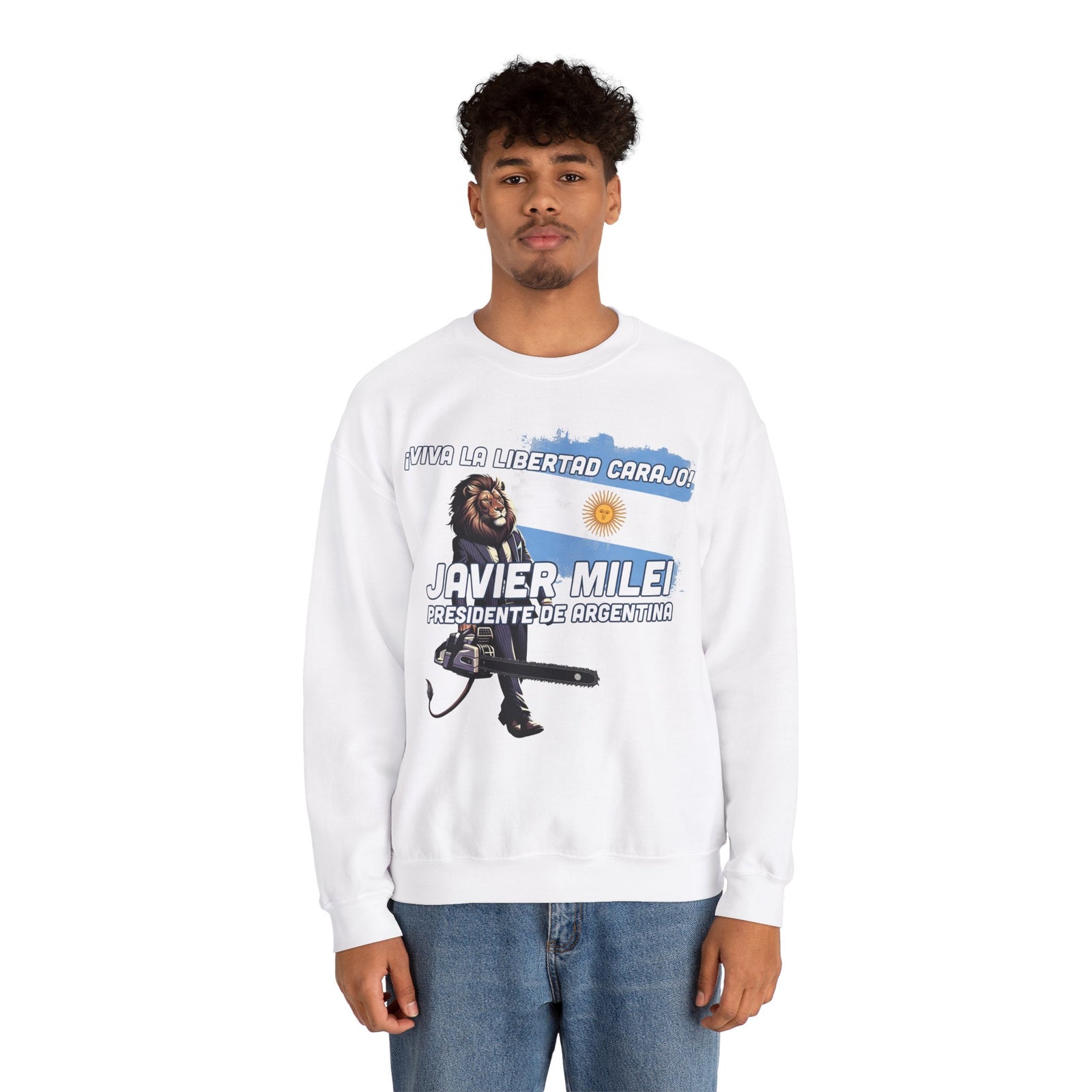 Viva La Libertad Carajo - Javier Milei for President Sweatshirt