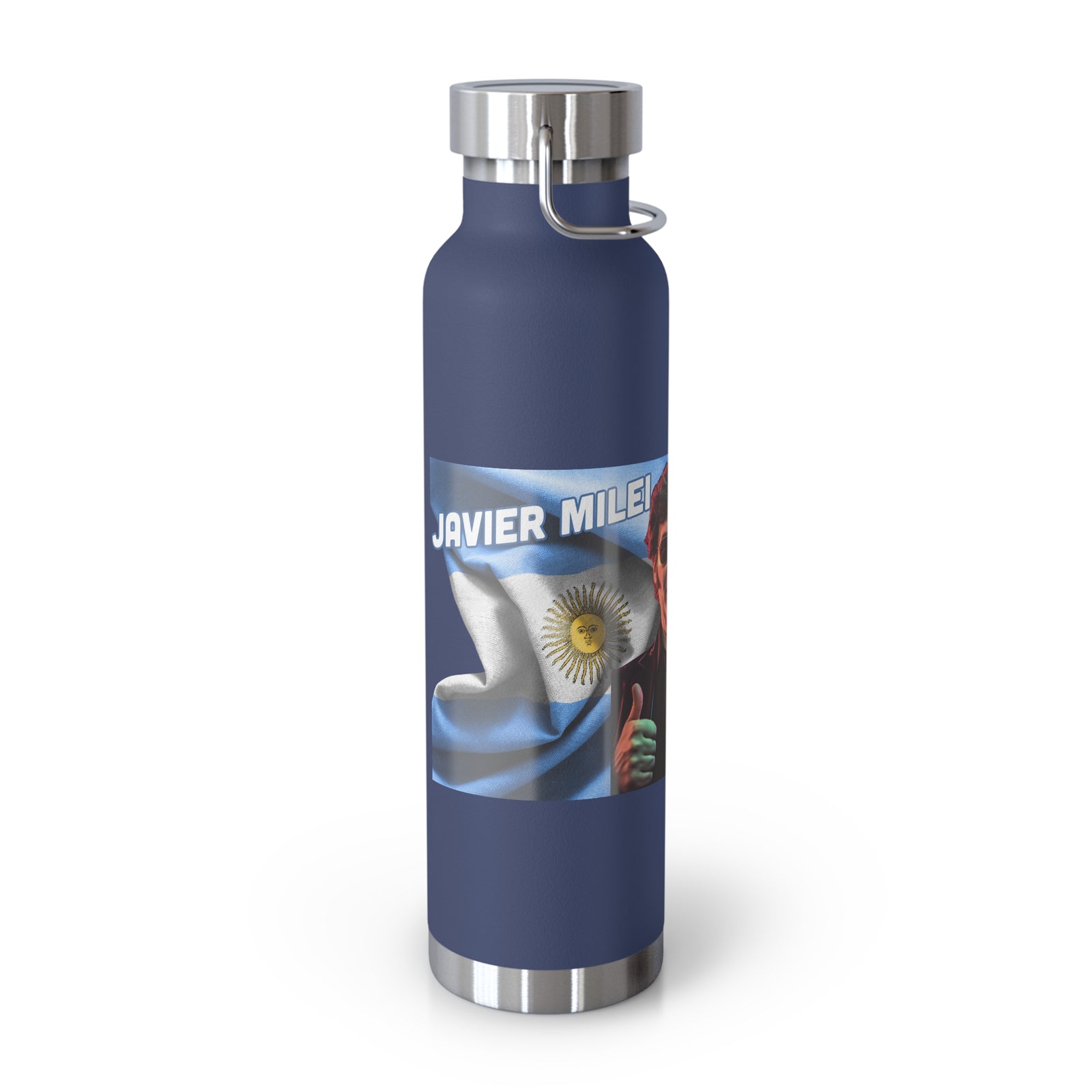 Javier Milei Copper Vacuum Insulated Bottle, 22oz