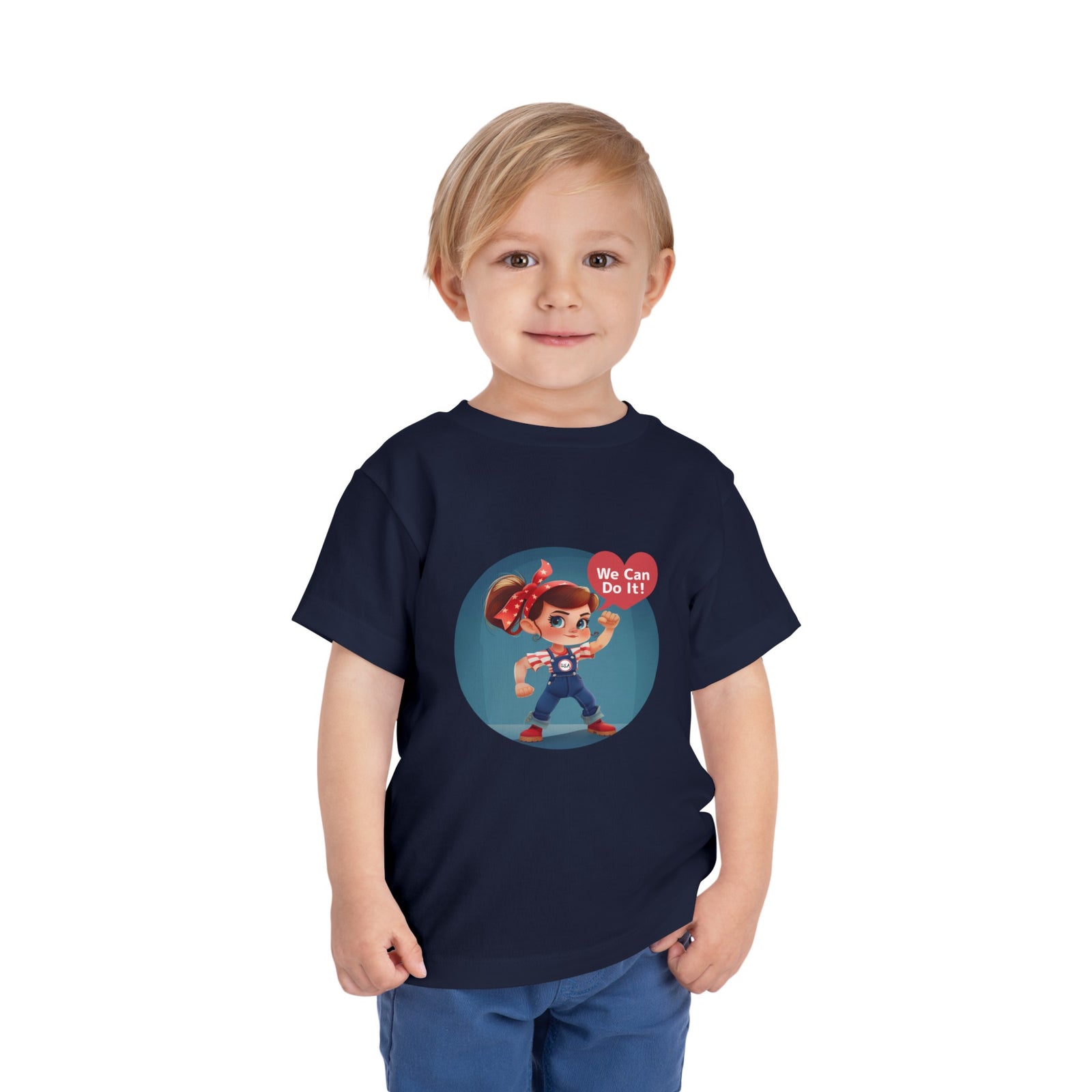 Rosie The Riveter Toddler Tee