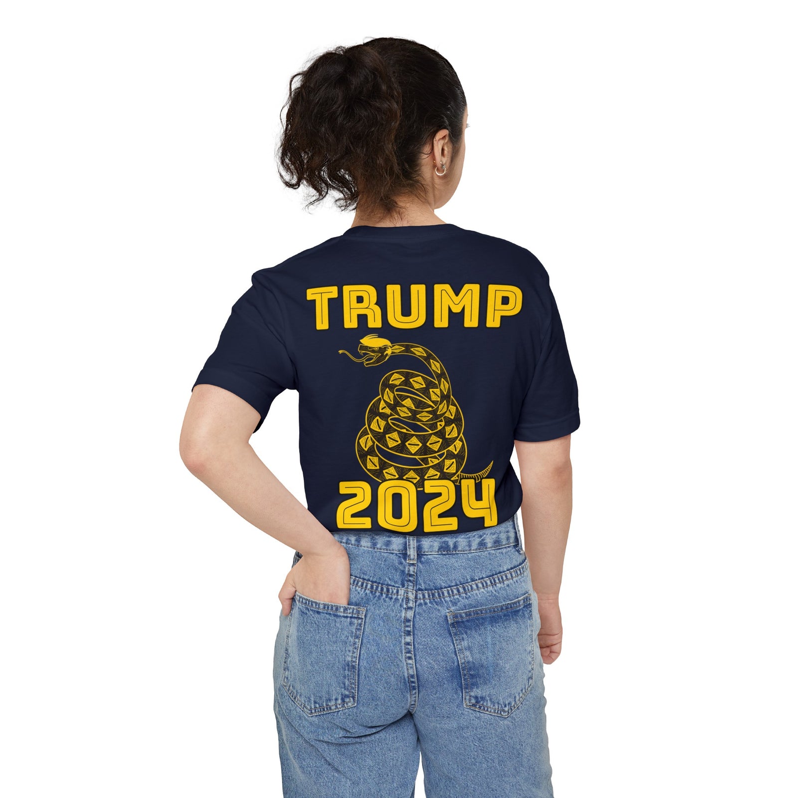Gadsden Trump 2024 Pocket T-Shirt