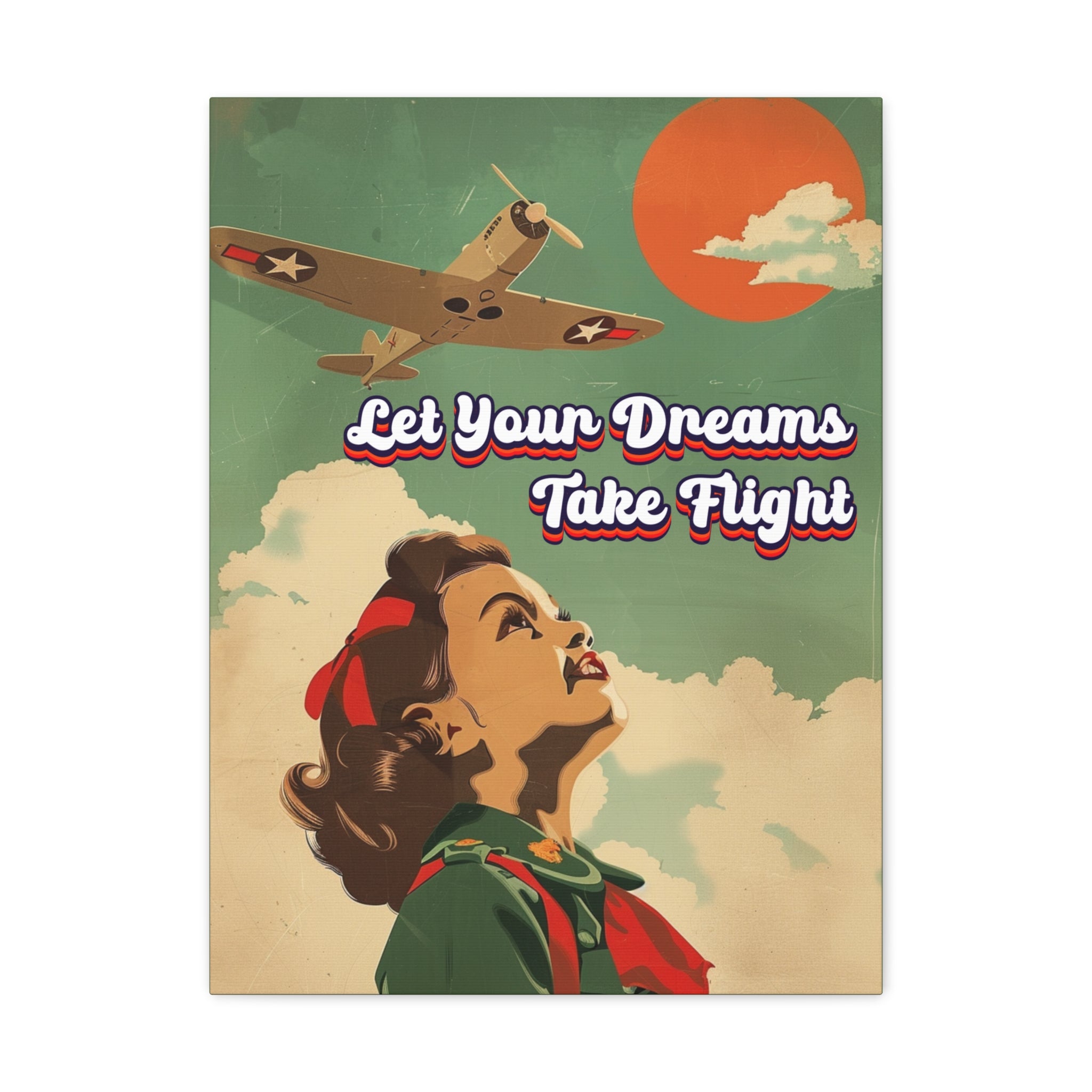 Let Your Dreams Take Flight Canvas