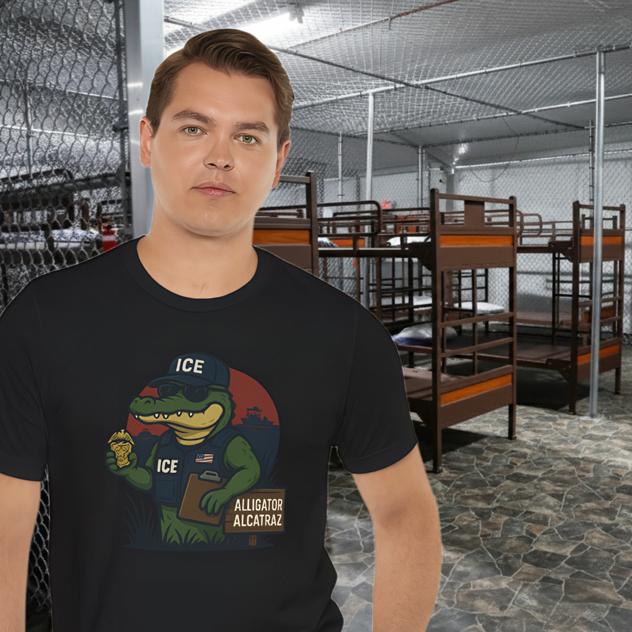 Walton & Johnson: Alligator Alcatraz T-Shirt