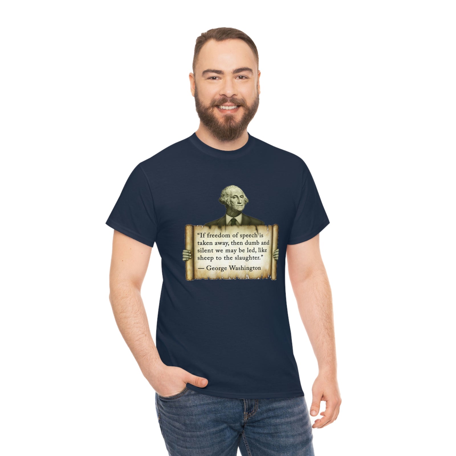 George Washington Freedom of Speech T-Shirt