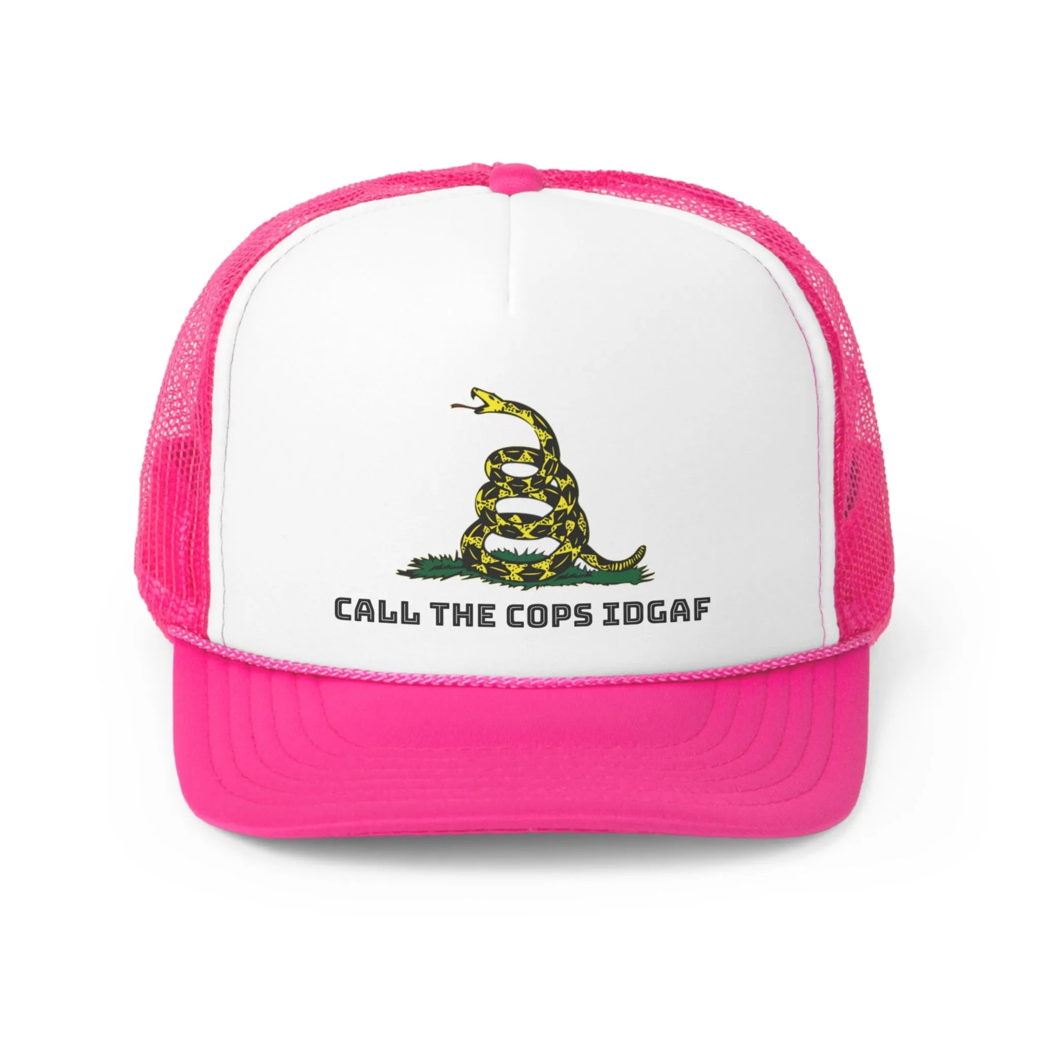 Call Cops IDGAF Gadsen Trucker Caps