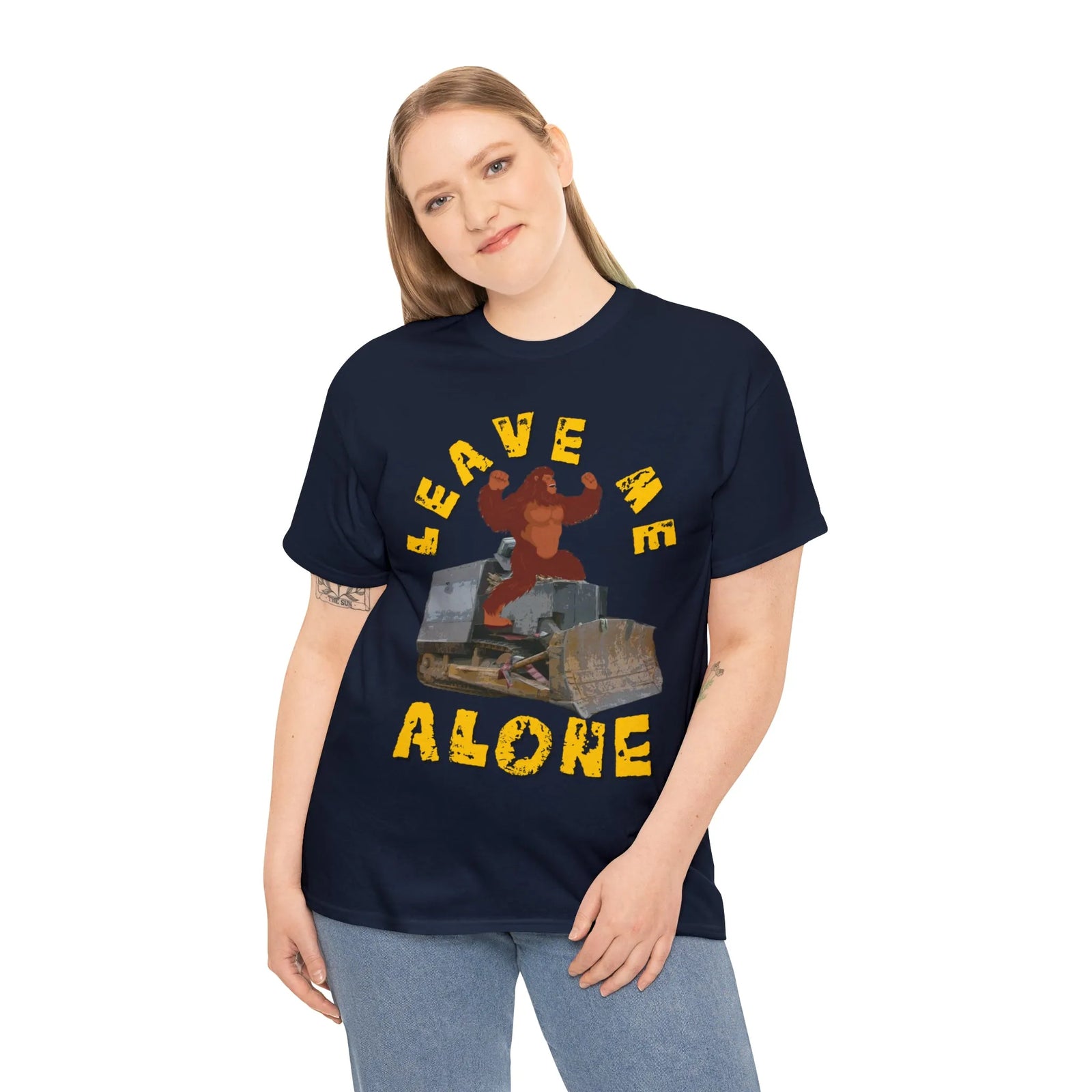 Leave Me Alone Bigfoot Killdozer T-Shirt