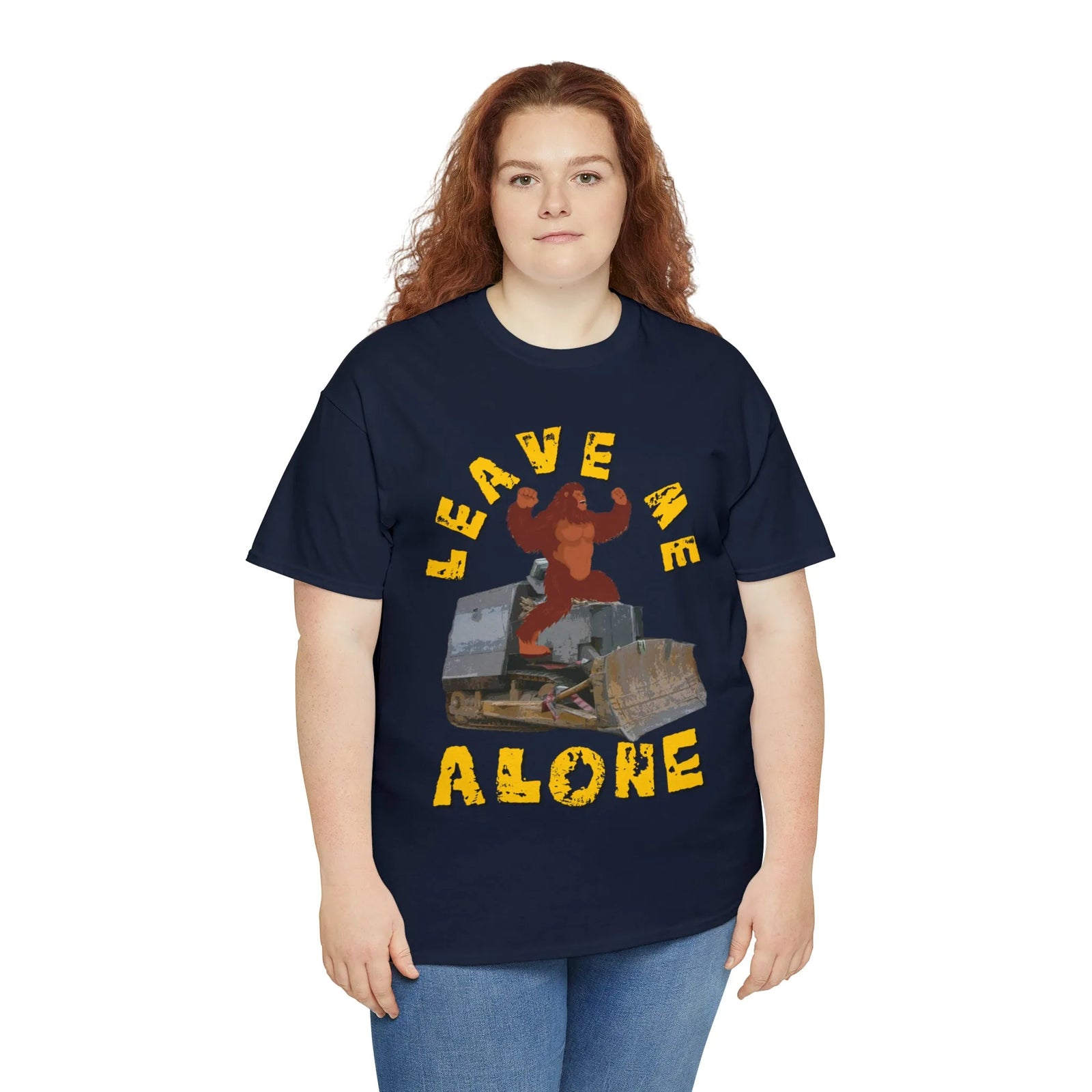 Leave Me Alone Bigfoot Killdozer T-Shirt