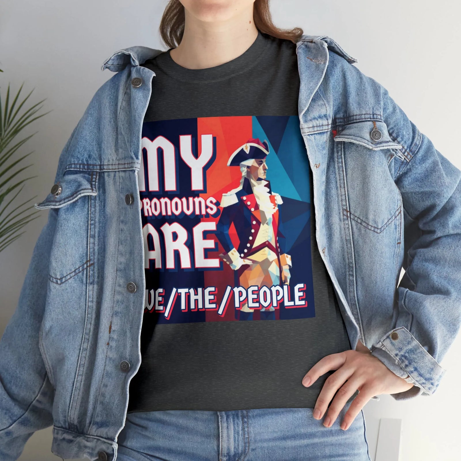 My Pronouns Are We/The/People Unisex Heavy Cotton Tee