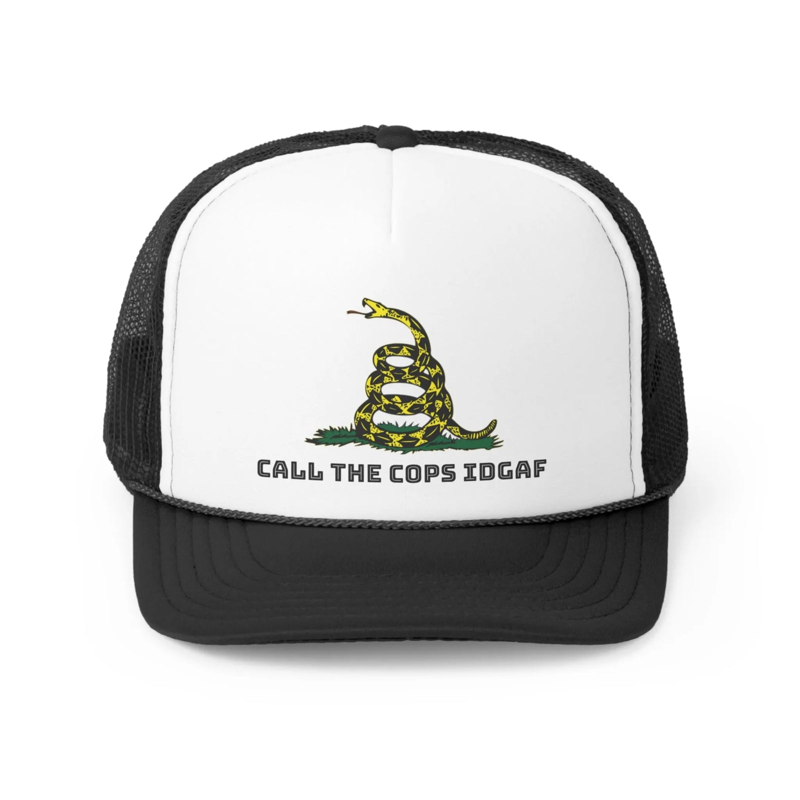 Call Cops IDGAF Gadsen Trucker Caps