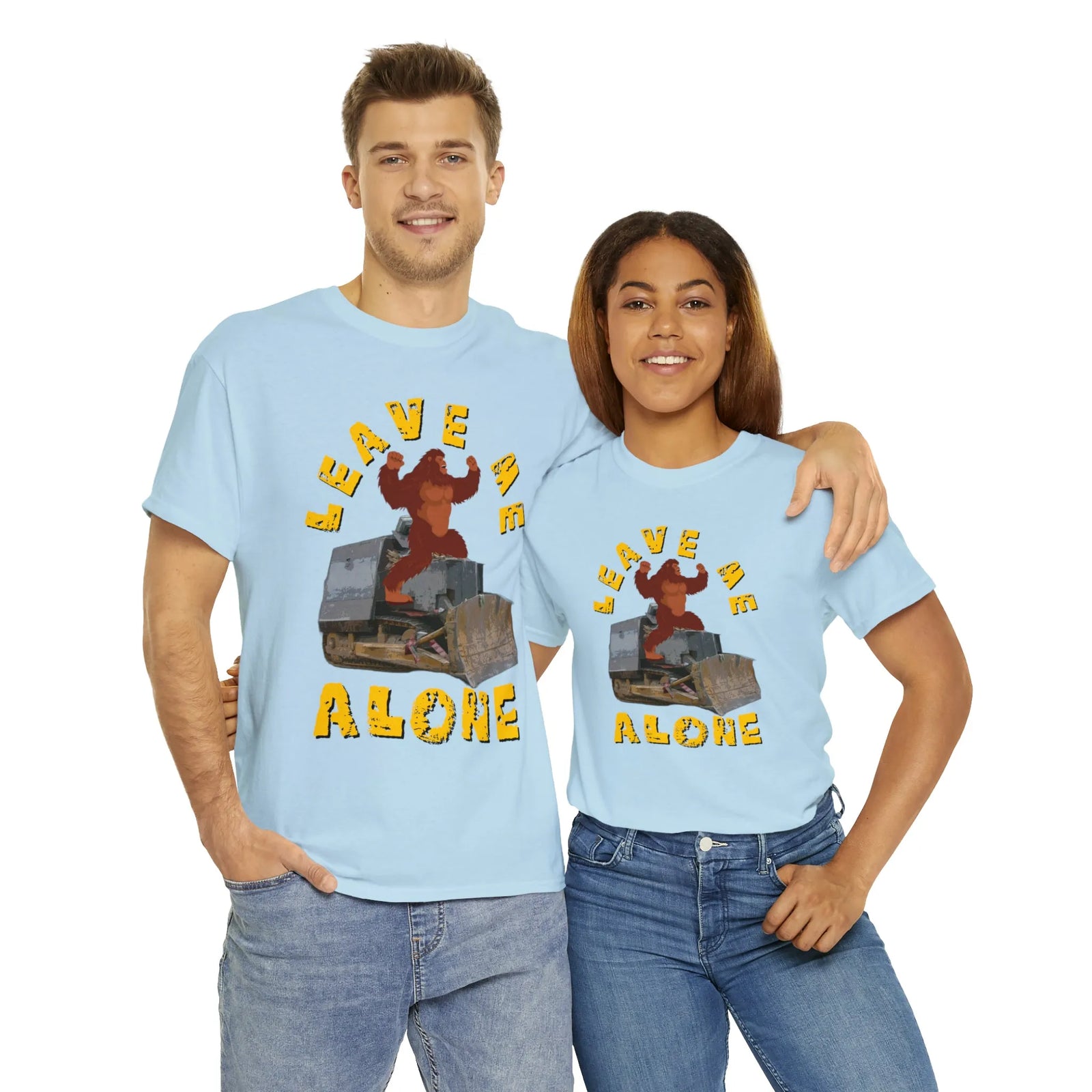 Leave Me Alone Bigfoot Killdozer T-Shirt