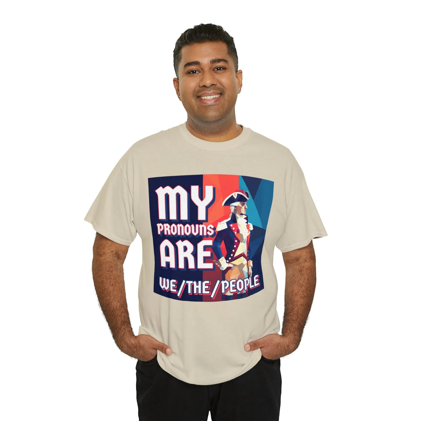 My Pronouns Are We/The/People Unisex Heavy Cotton Tee