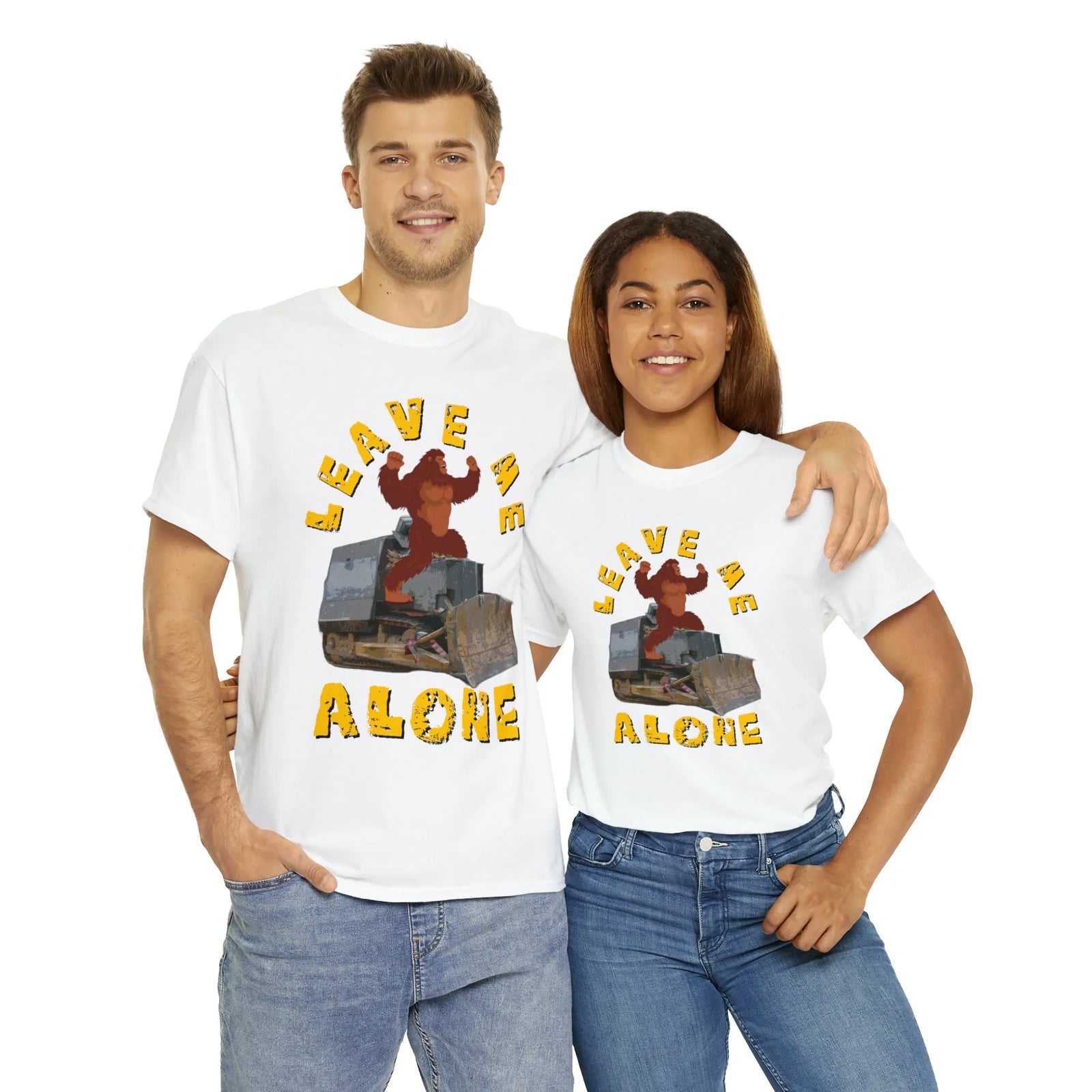 Leave Me Alone Bigfoot Killdozer T-Shirt