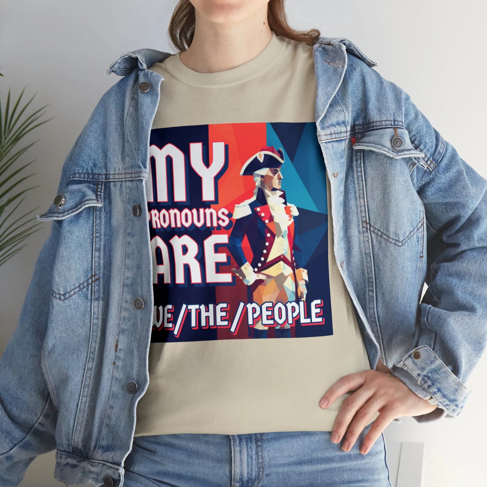 My Pronouns Are We/The/People Unisex Heavy Cotton Tee