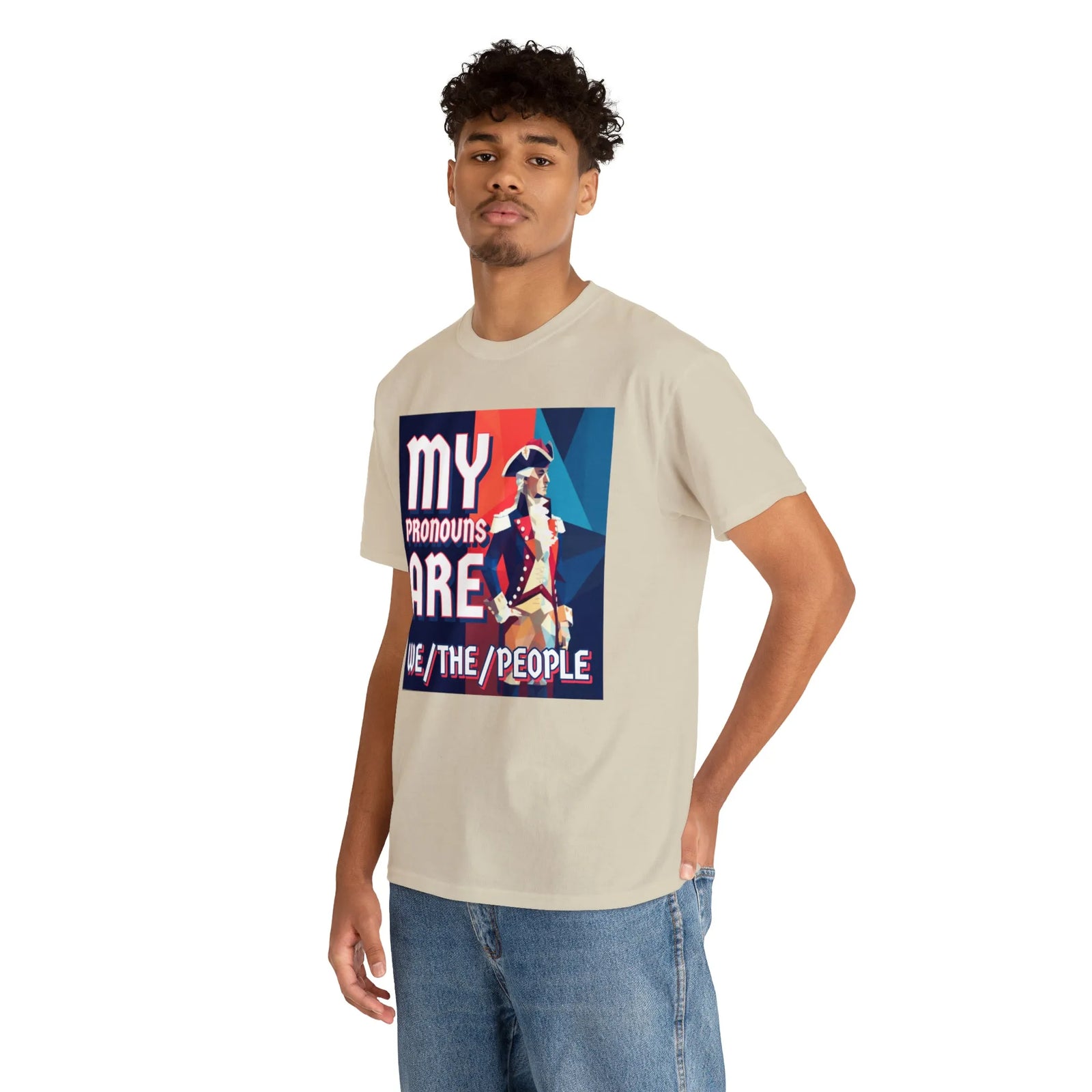 My Pronouns Are We/The/People Unisex Heavy Cotton Tee