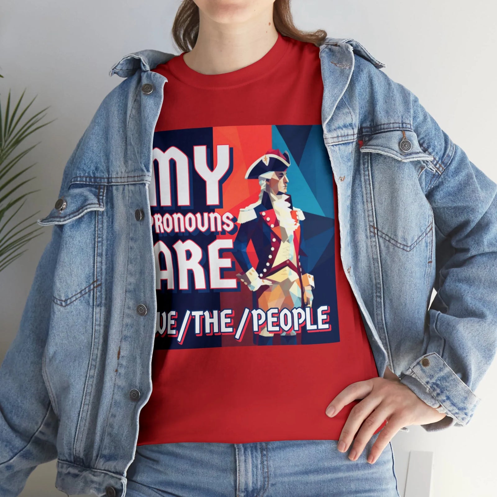 My Pronouns Are We/The/People Unisex Heavy Cotton Tee