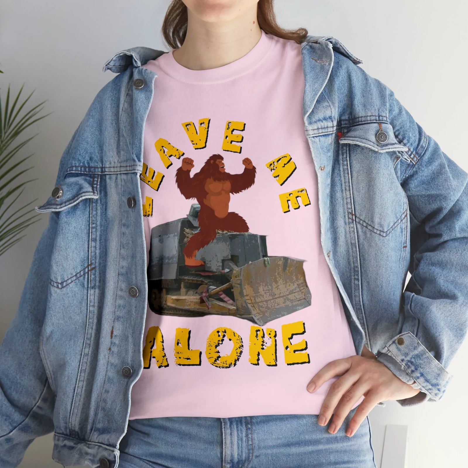 Leave Me Alone Bigfoot Killdozer T-Shirt