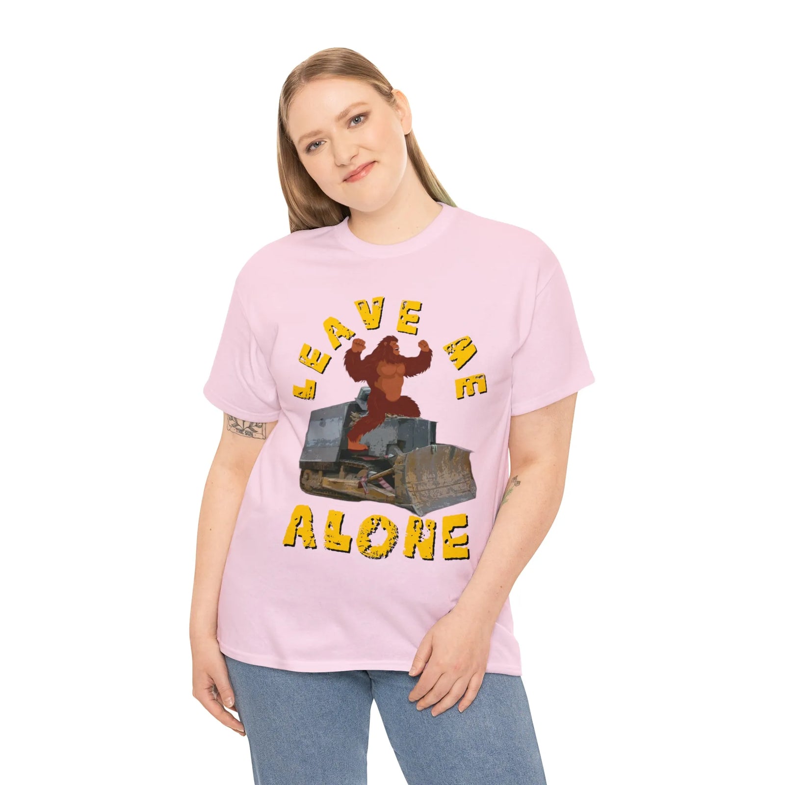 Leave Me Alone Bigfoot Killdozer T-Shirt