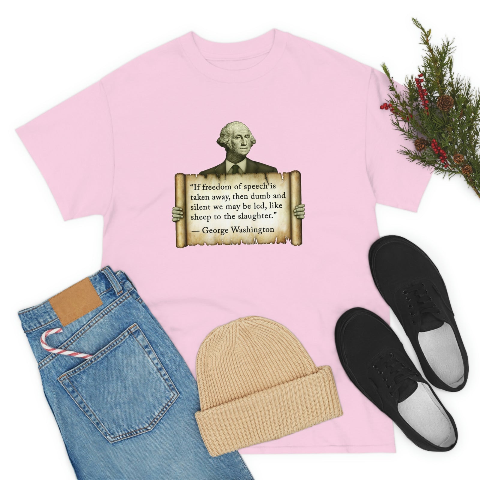 George Washington Freedom of Speech T-Shirt
