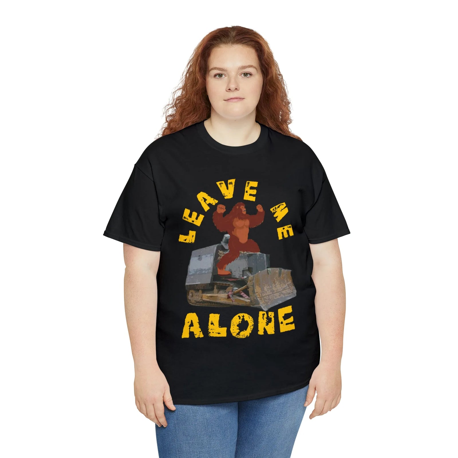 Leave Me Alone Bigfoot Killdozer T-Shirt