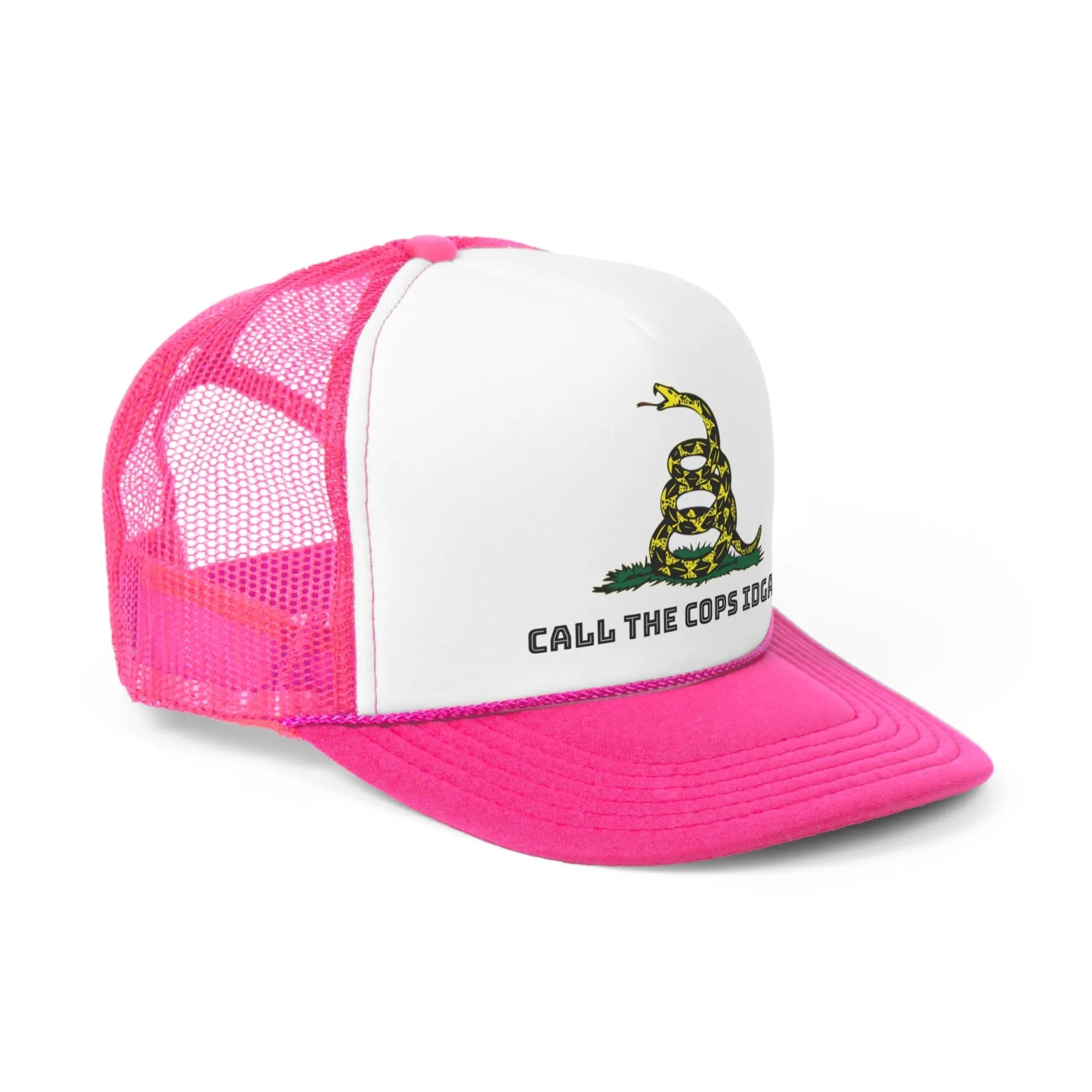 Call Cops IDGAF Gadsen Trucker Caps