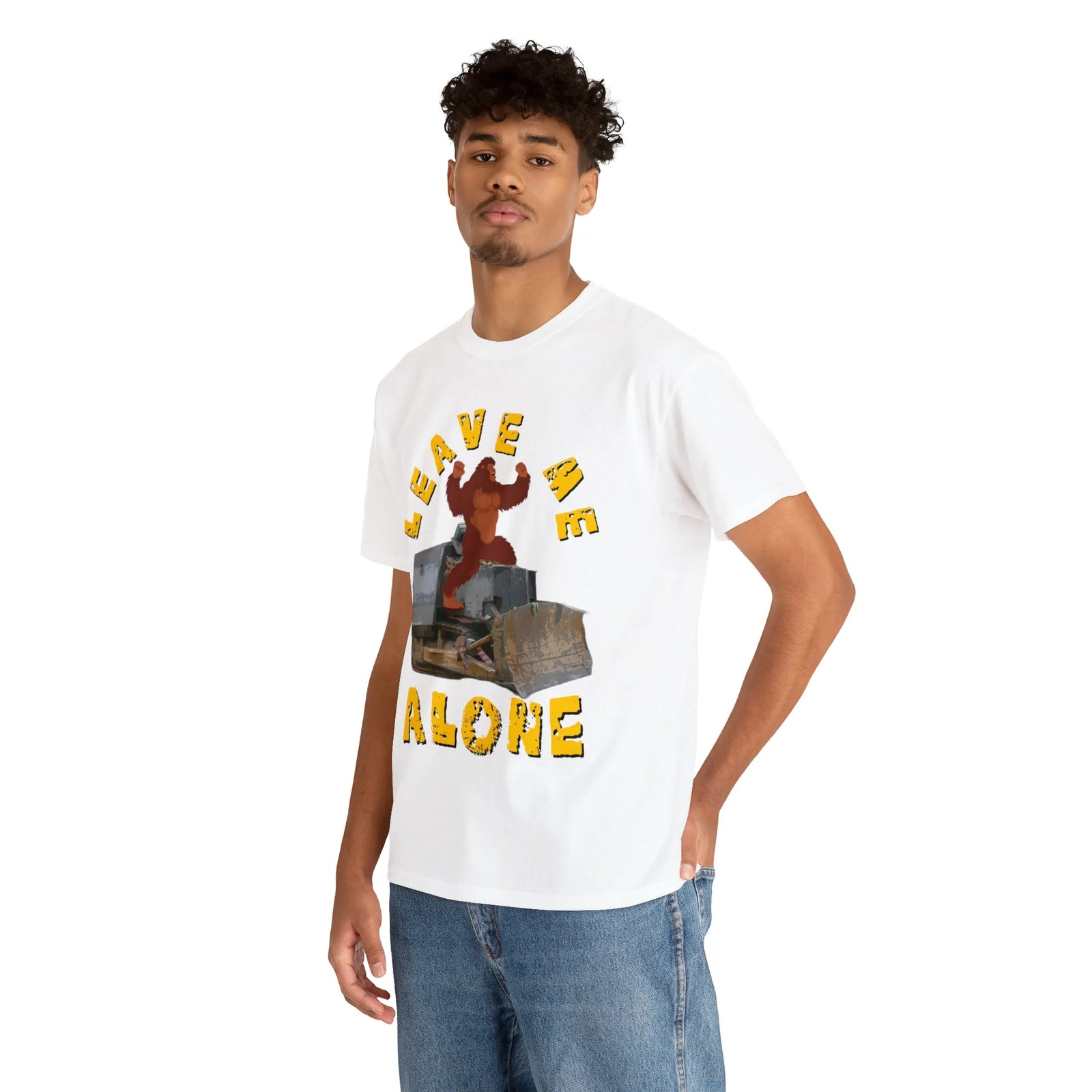 Leave Me Alone Bigfoot Killdozer T-Shirt