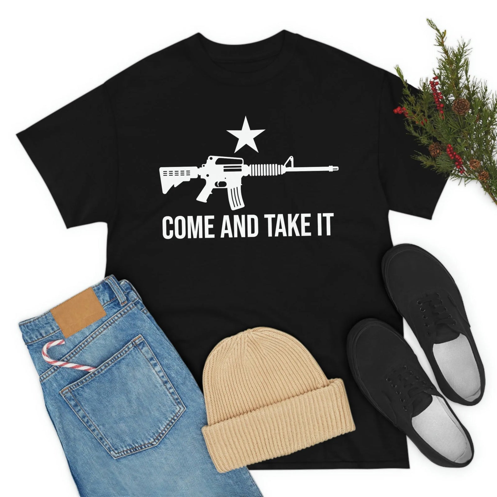 Come and Take It AR15 Chad T-Shirt