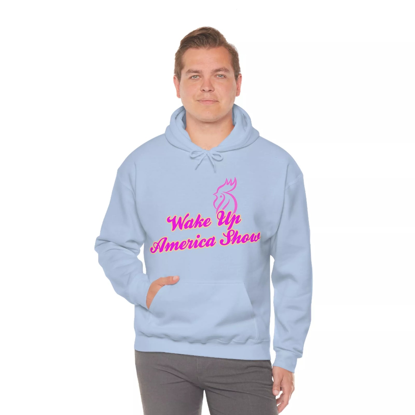 Wake Up America Show Unisex Heavy Blend™ Hooded Sweatshirt