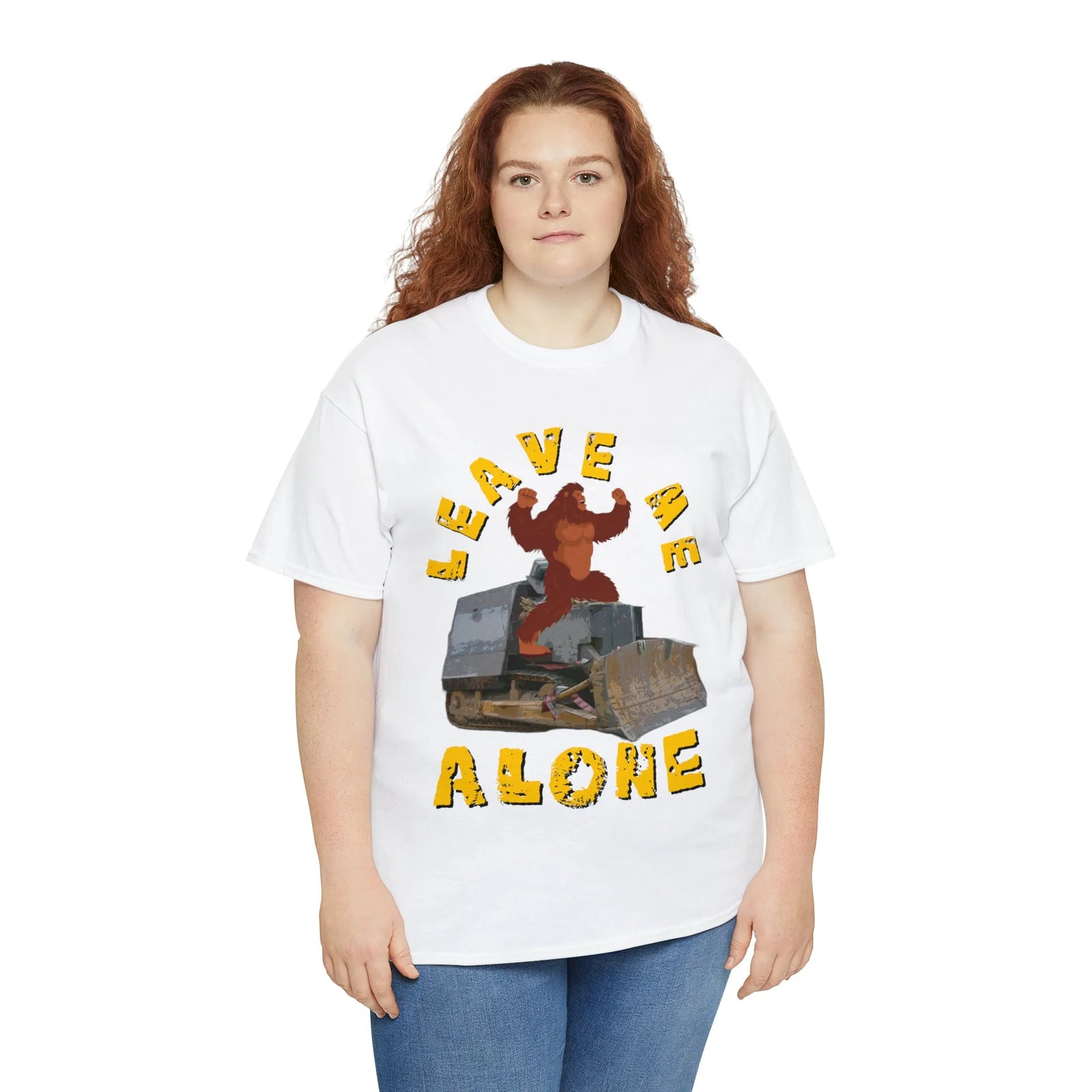 Leave Me Alone Bigfoot Killdozer T-Shirt