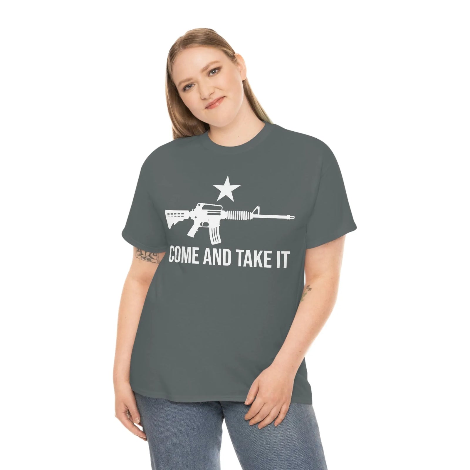 Come and Take It AR15 Chad T-Shirt