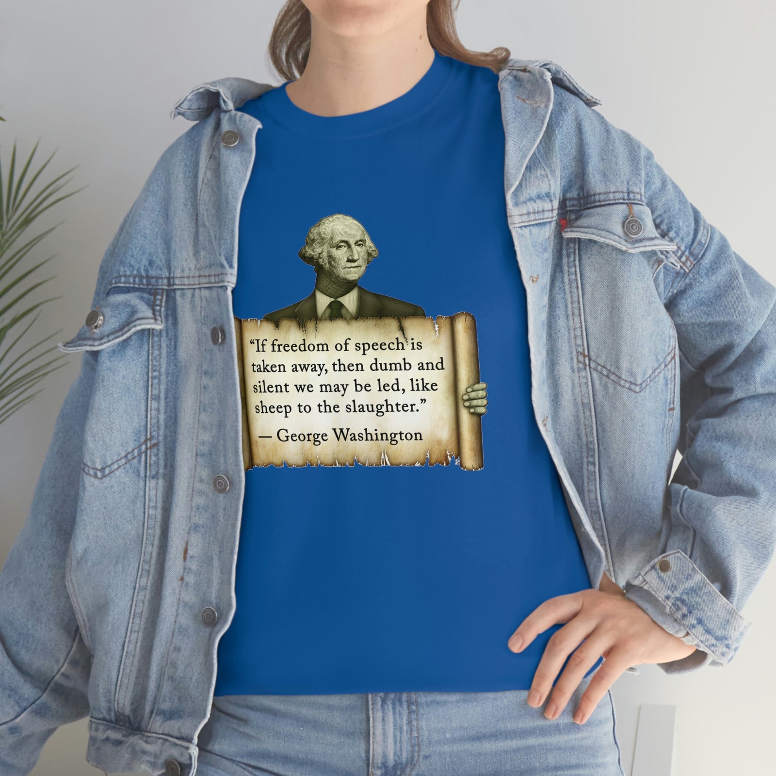 George Washington Freedom of Speech T-Shirt