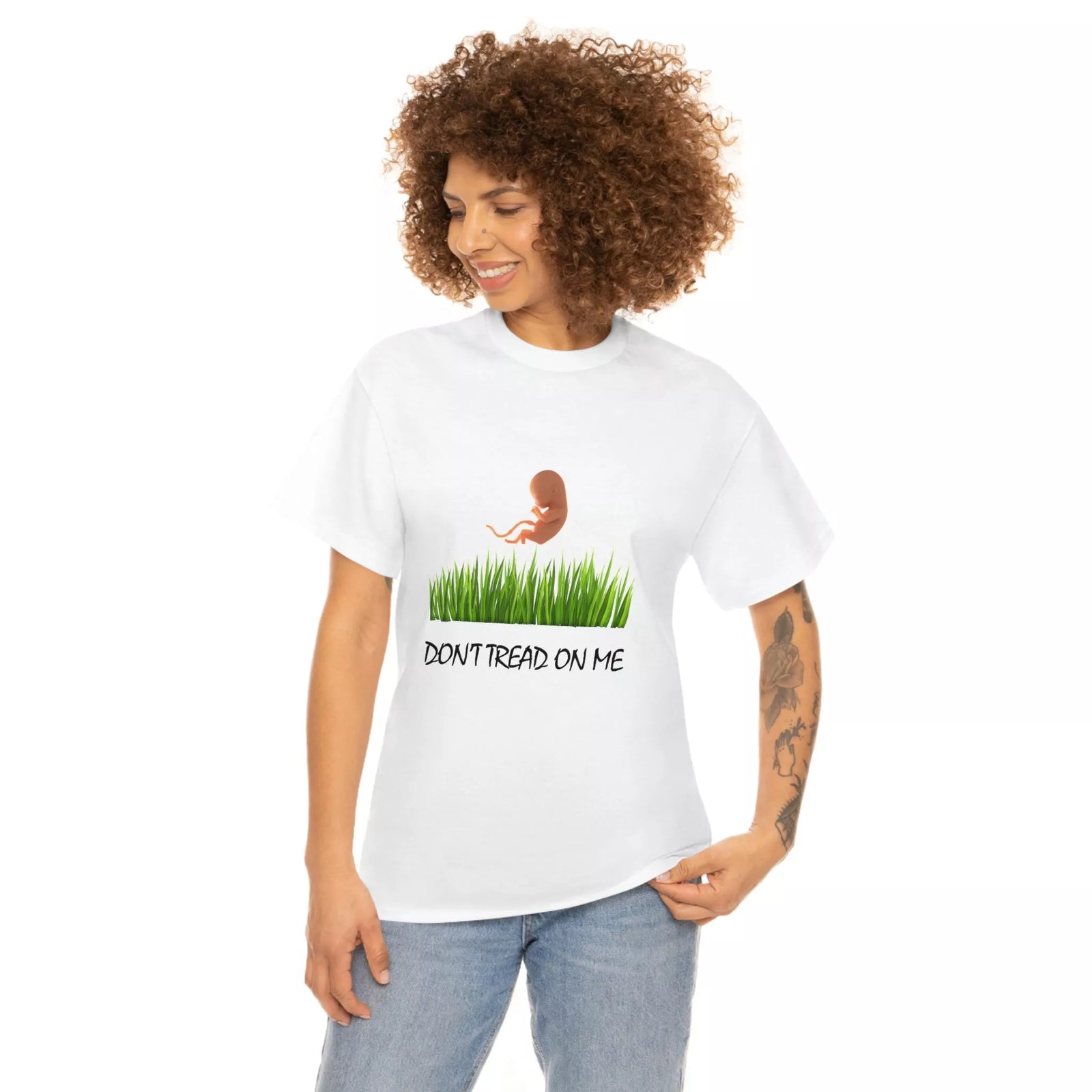 Don't Tread on Baby Men's and Ladies Tee