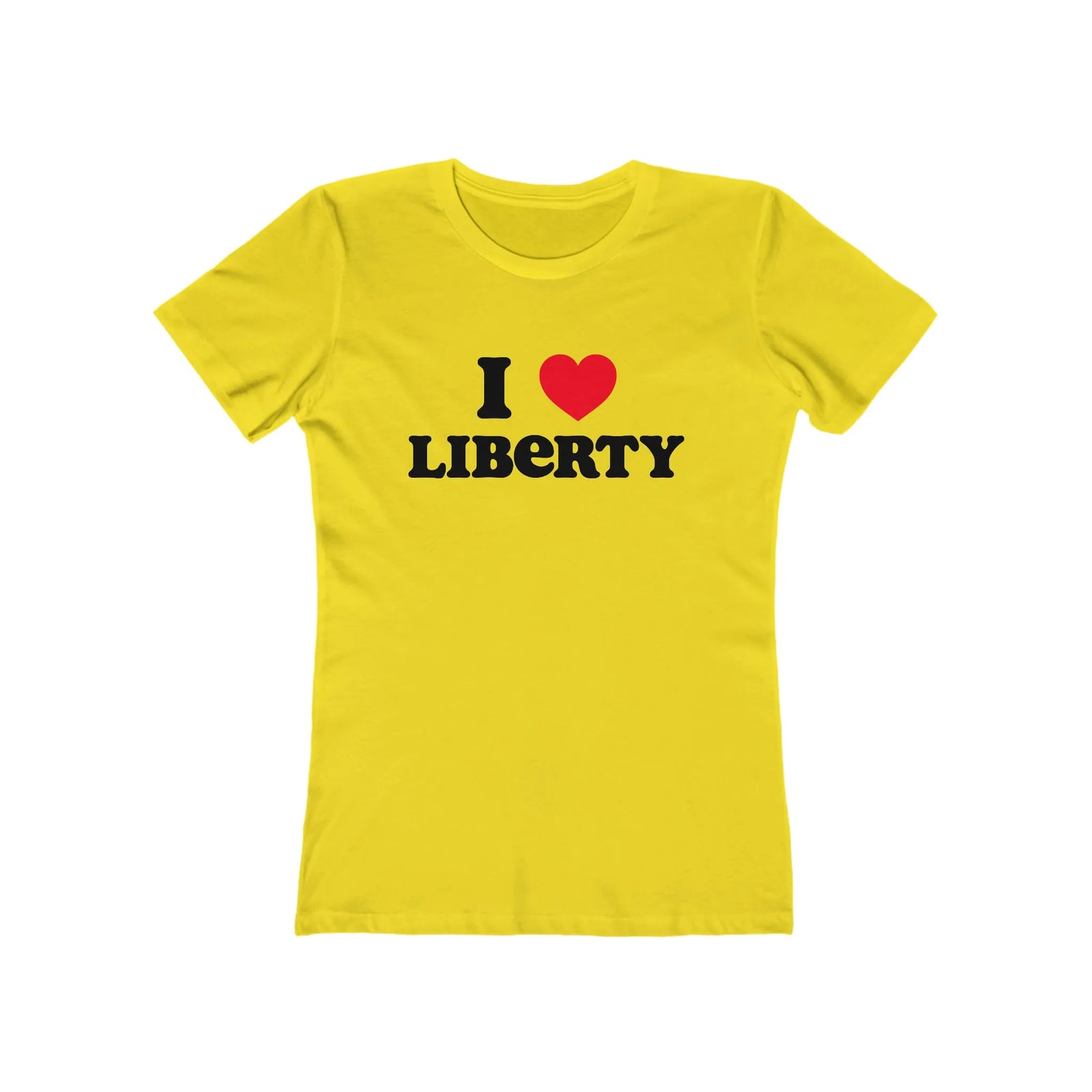 I Heart Liberty Women's The Boyfriend T-Shirt