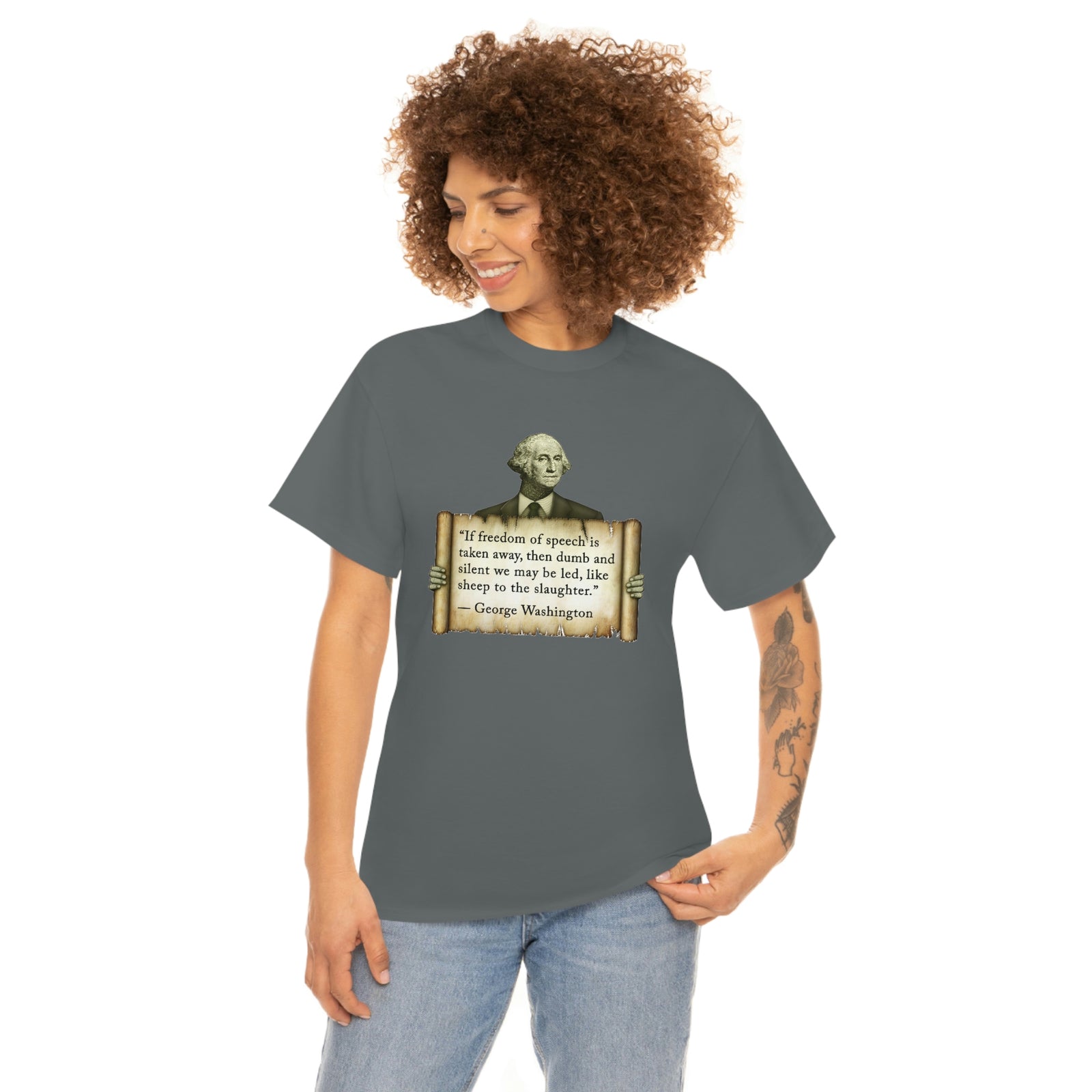 George Washington Freedom of Speech T-Shirt