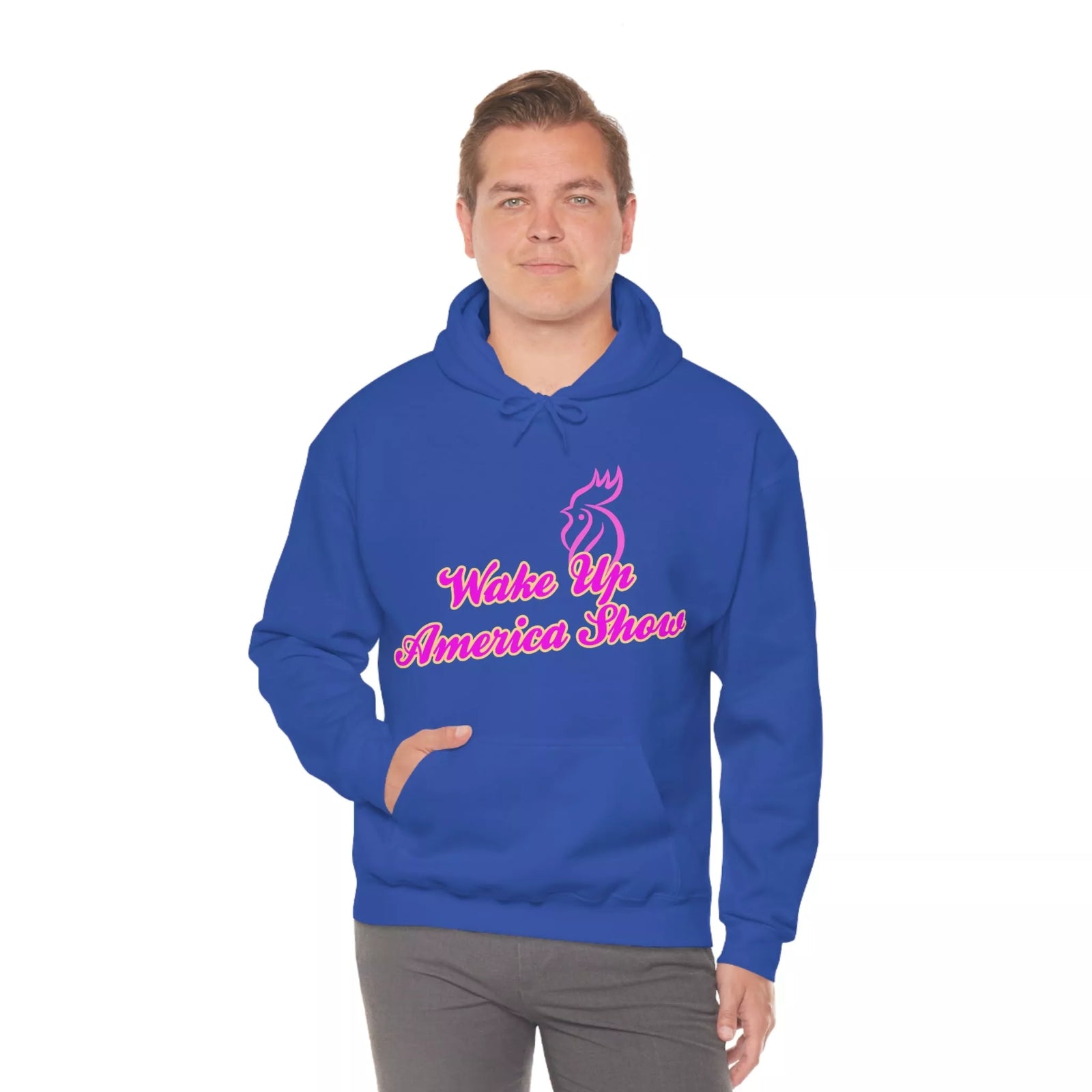 Wake Up America Show Unisex Heavy Blend™ Hooded Sweatshirt