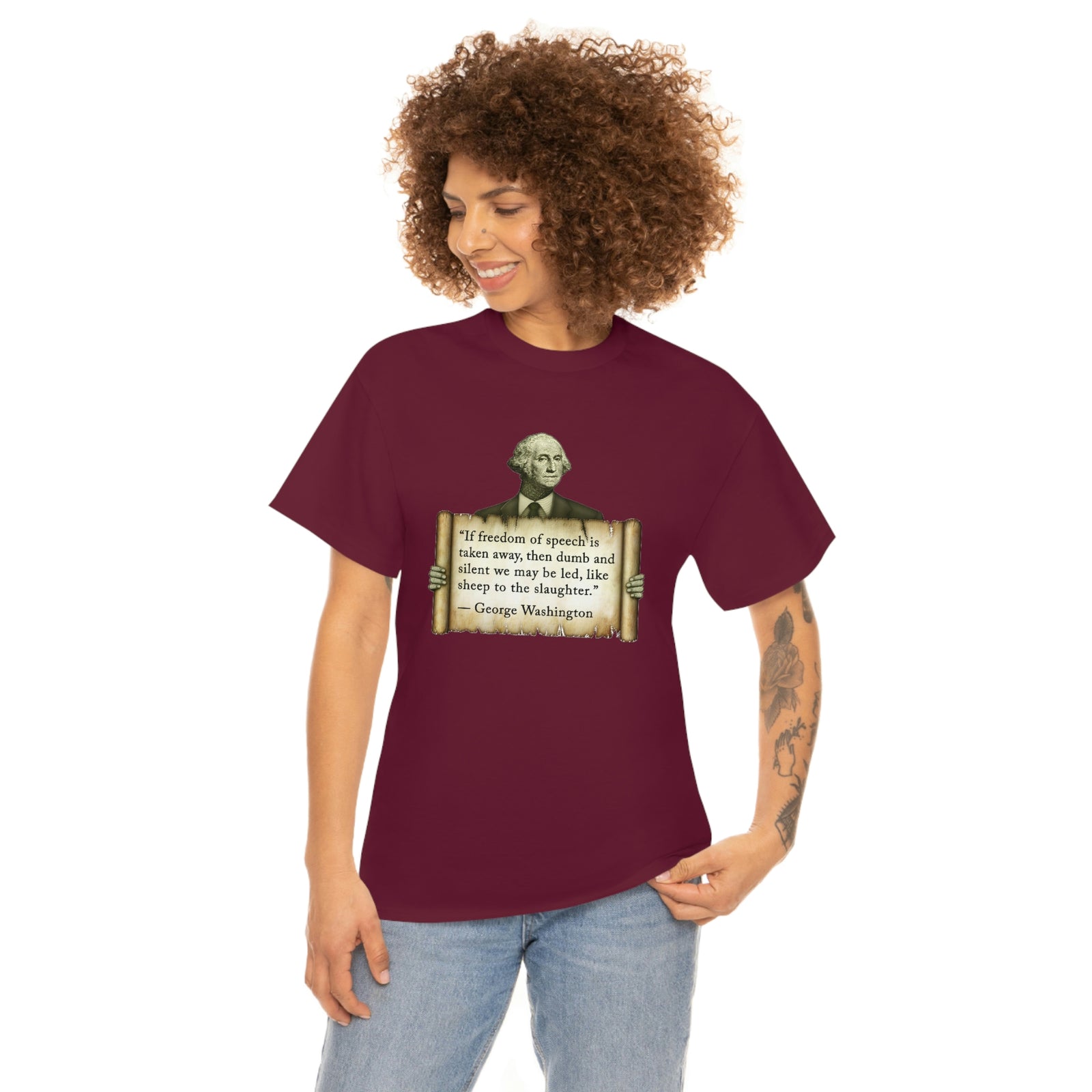 George Washington Freedom of Speech T-Shirt
