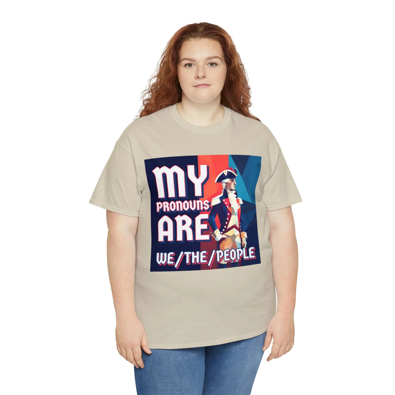 My Pronouns Are We/The/People Unisex Heavy Cotton Tee