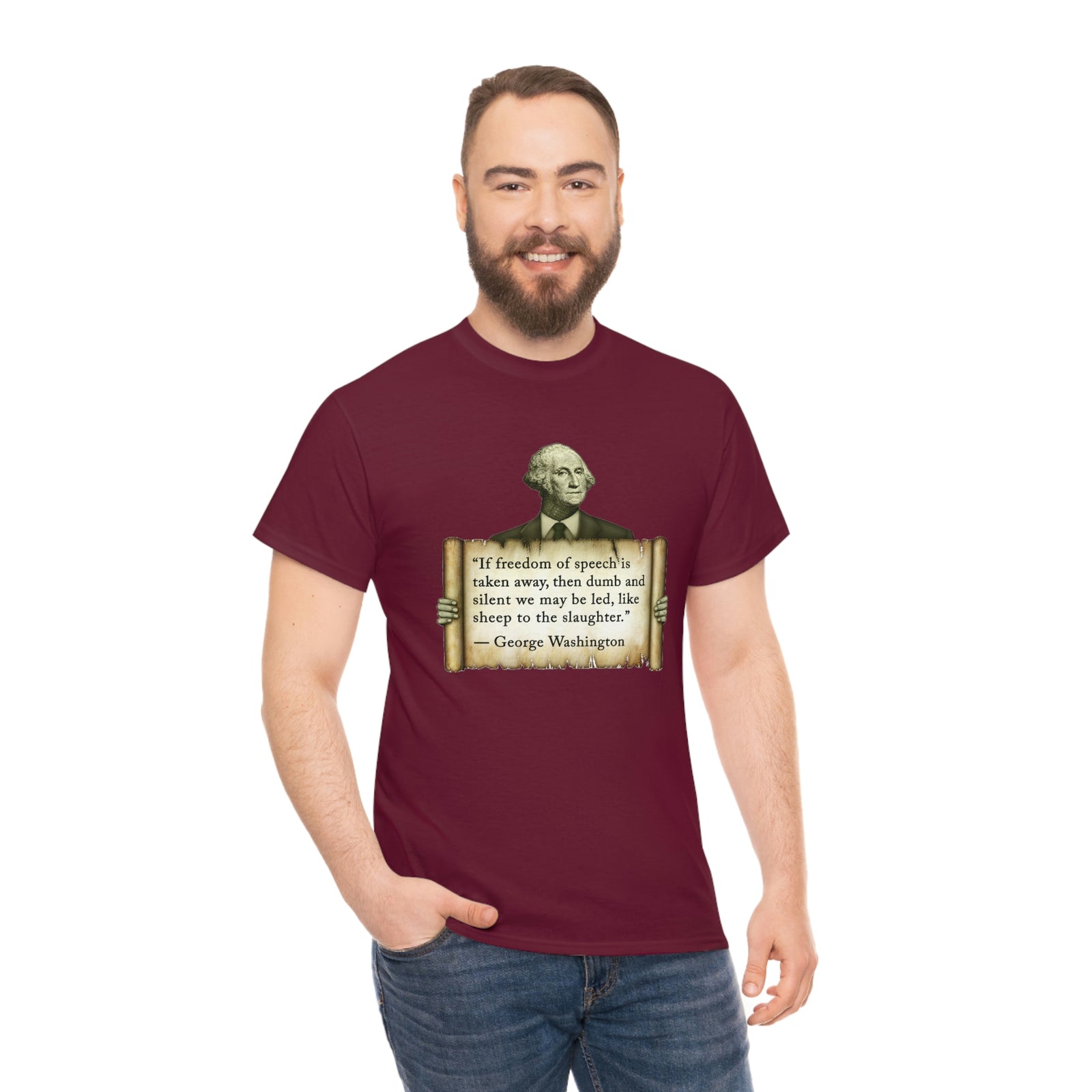 George Washington Freedom of Speech T-Shirt
