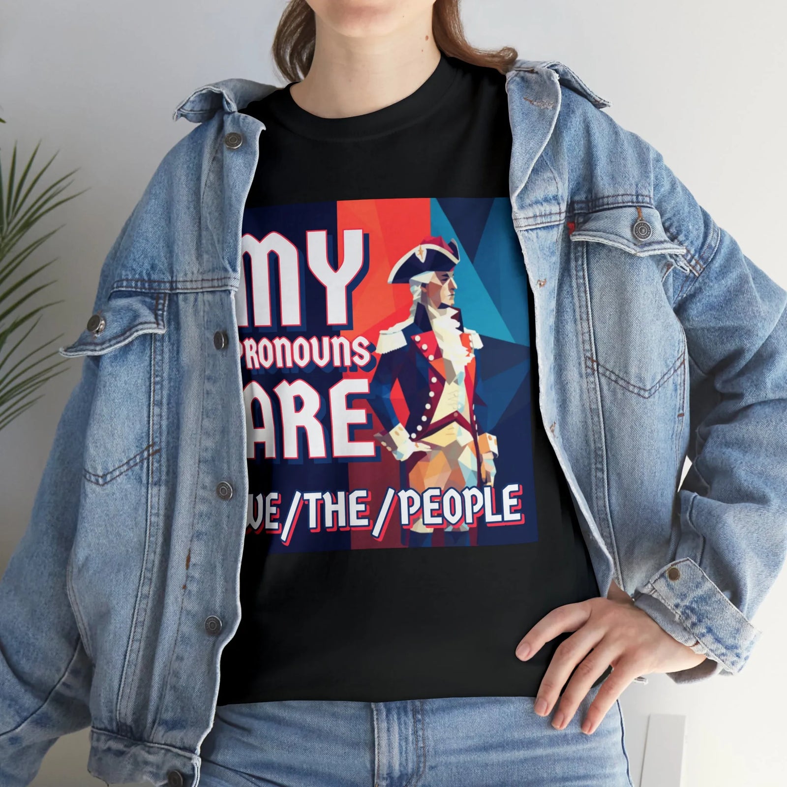 My Pronouns Are We/The/People Unisex Heavy Cotton Tee