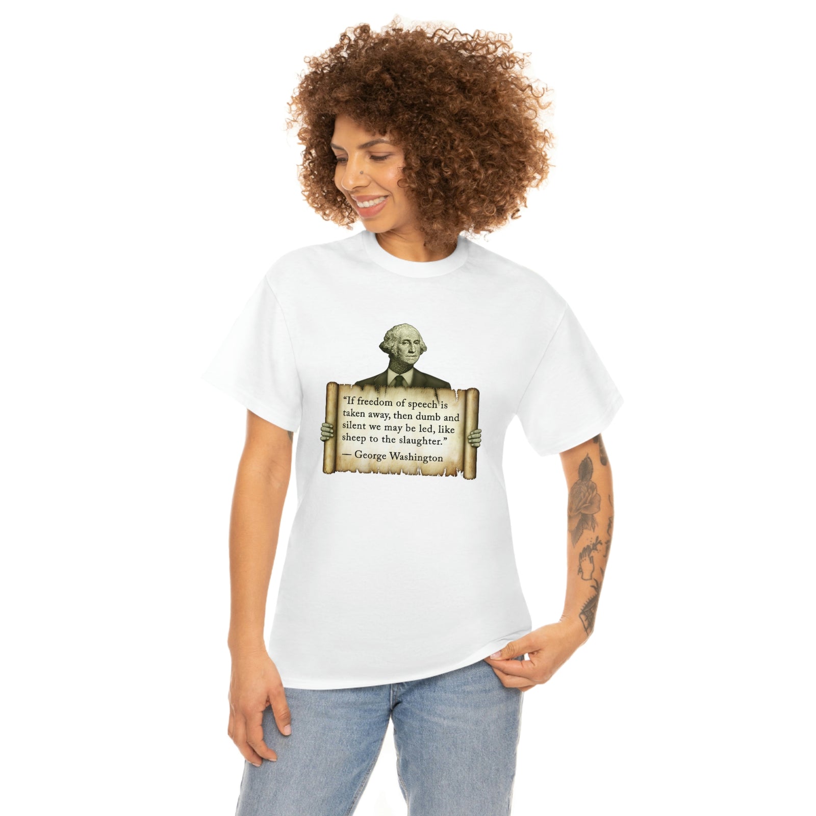 George Washington Freedom of Speech T-Shirt